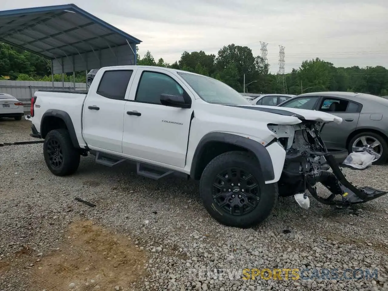 4 Photograph of a damaged car 1GCPTEEK0S1146294 CHEVROLET COLORADO T 2025