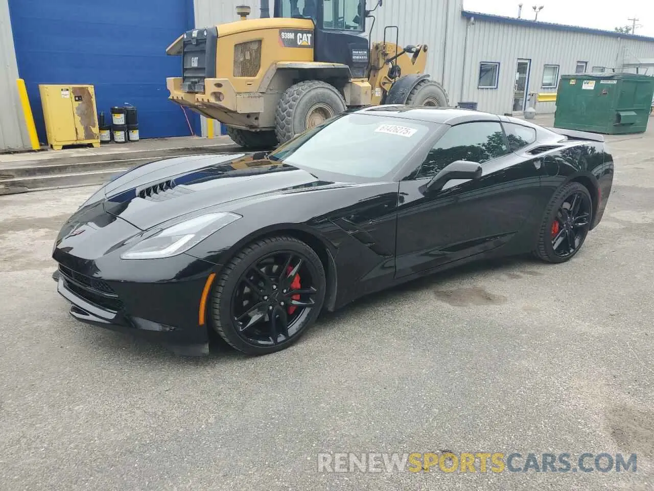 1 Photograph of a damaged car 1G1YA2D73K5100417 CHEVROLET CORVETTE 2019