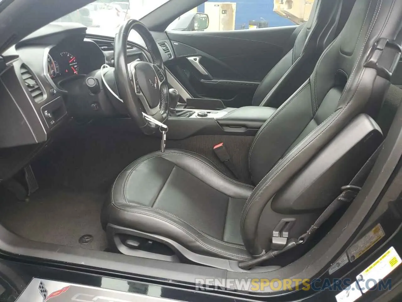 7 Photograph of a damaged car 1G1YA2D73K5100417 CHEVROLET CORVETTE 2019