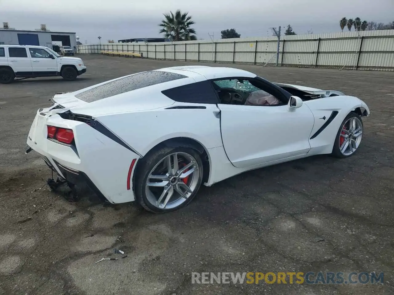 3 Photograph of a damaged car 1G1YA2D74K5117324 CHEVROLET CORVETTE 2019