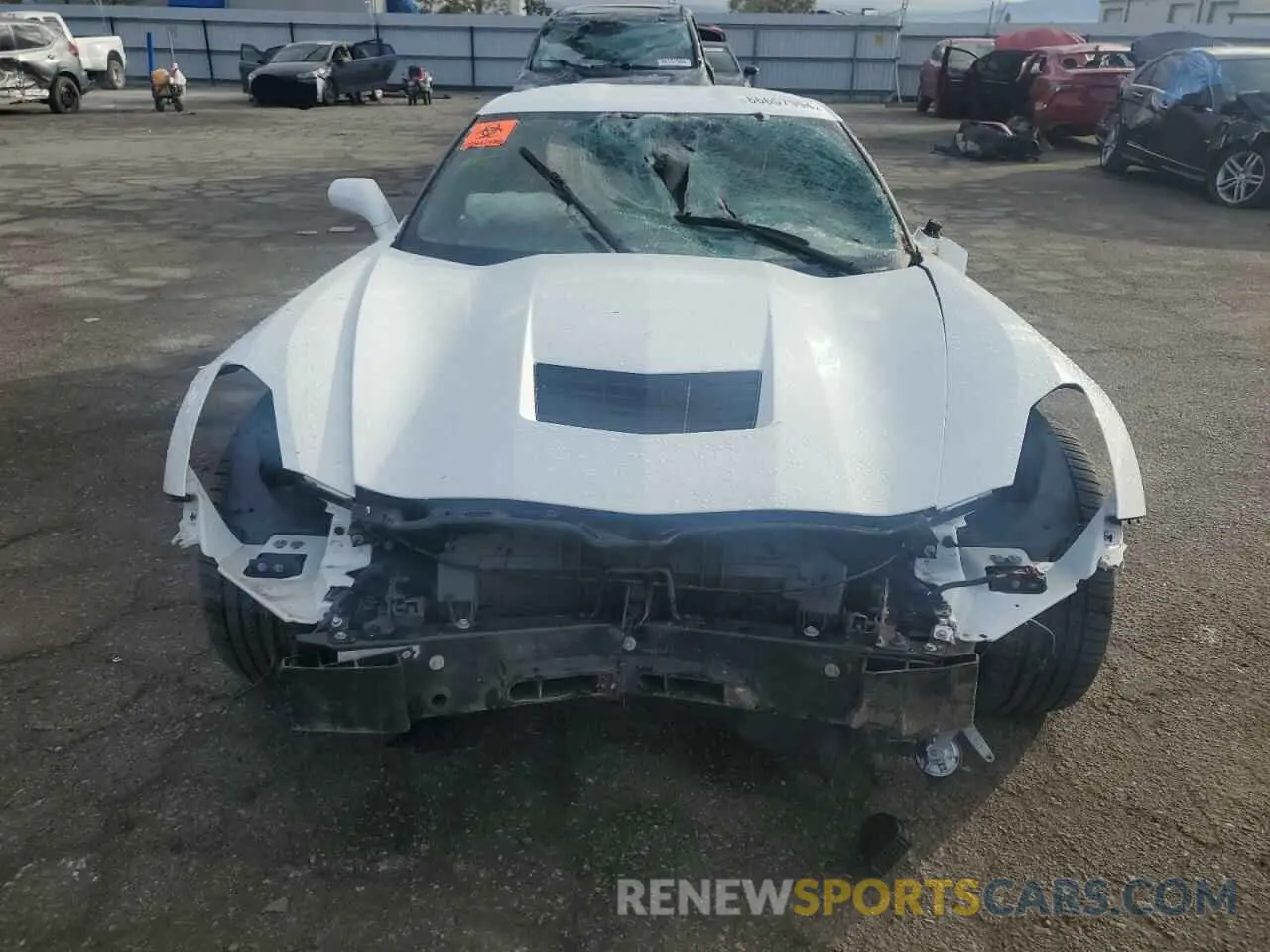 5 Photograph of a damaged car 1G1YA2D74K5117324 CHEVROLET CORVETTE 2019
