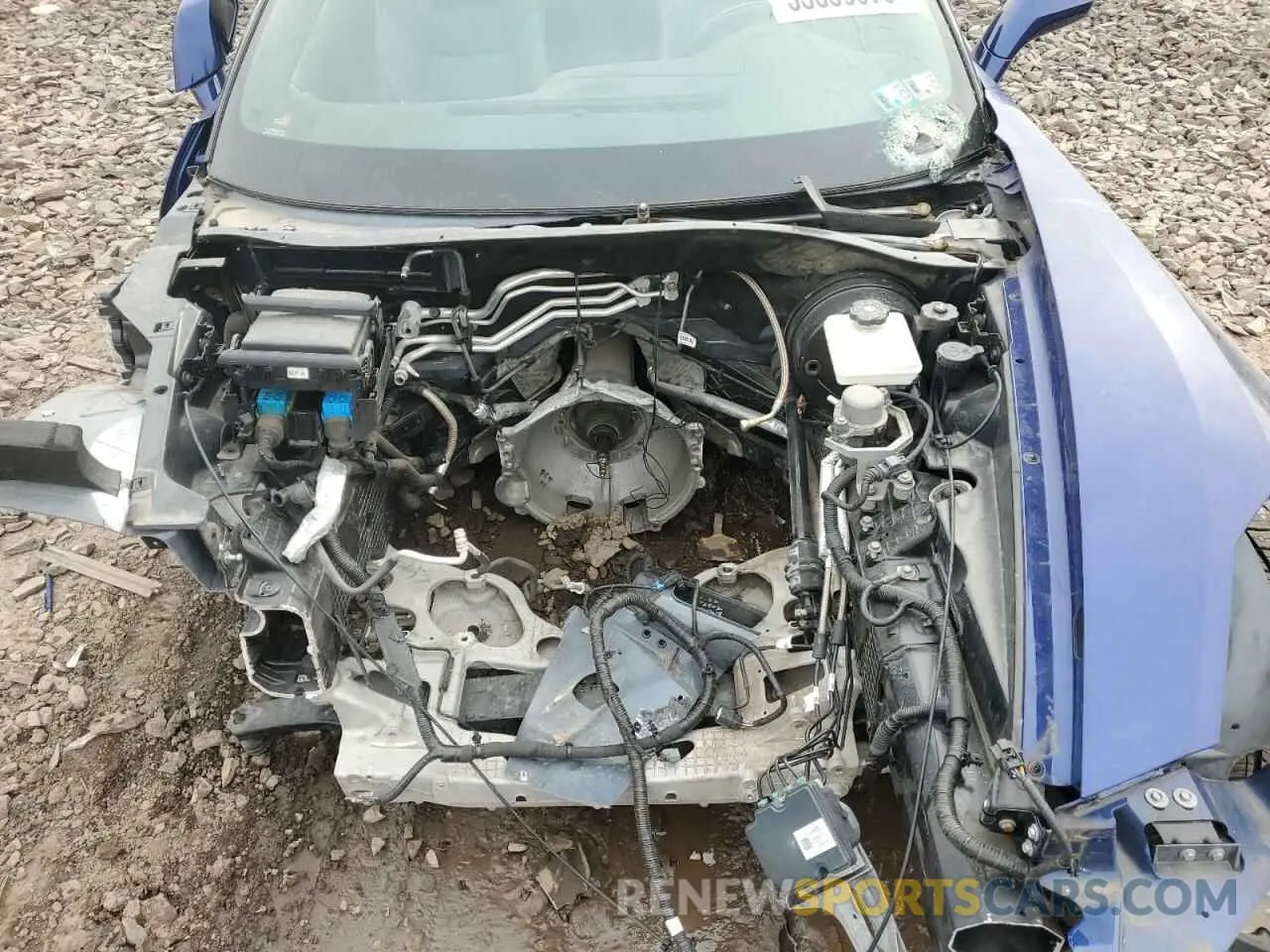 11 Photograph of a damaged car 1G1YA2D79K5107596 CHEVROLET CORVETTE 2019