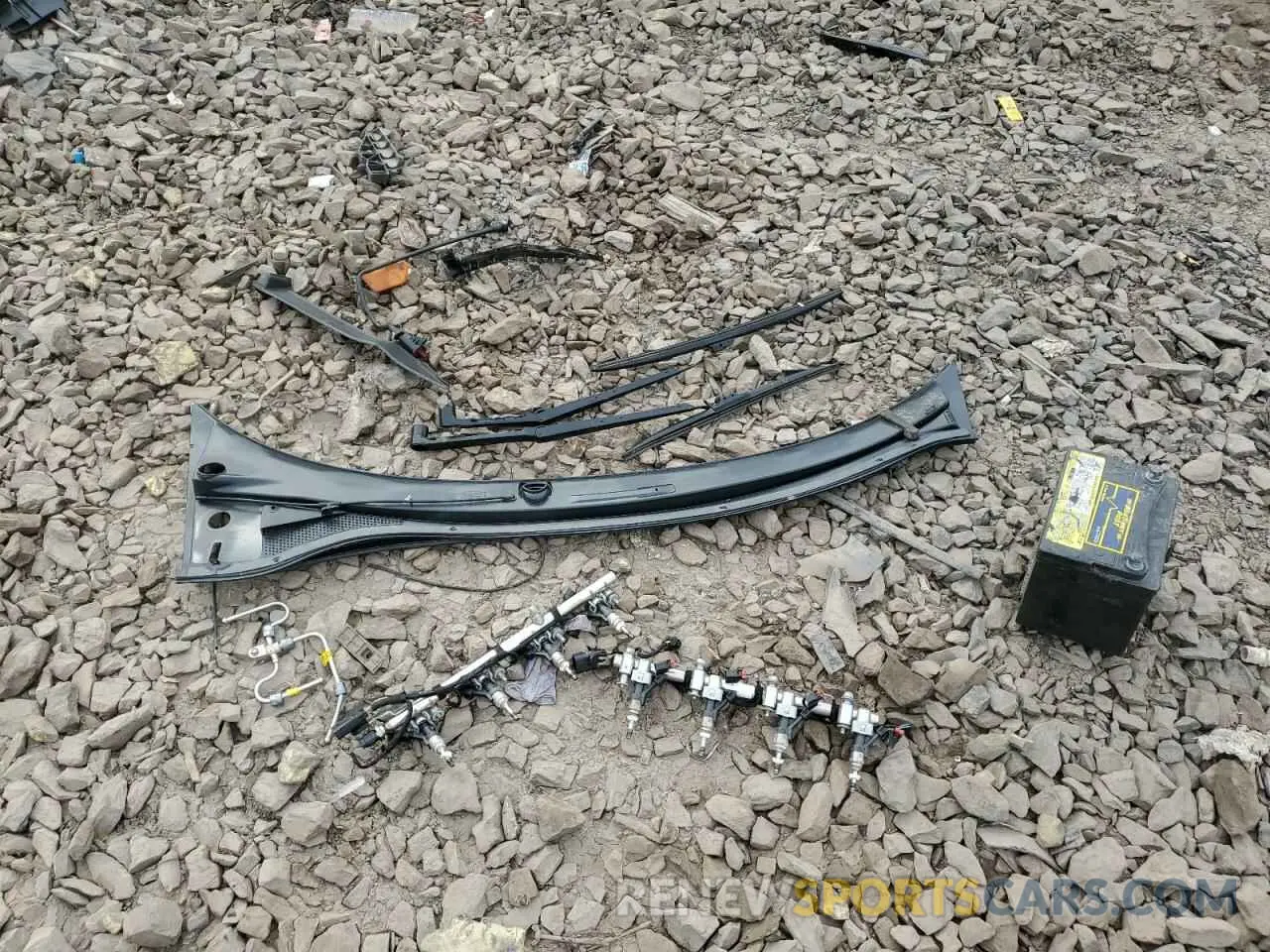 12 Photograph of a damaged car 1G1YA2D79K5107596 CHEVROLET CORVETTE 2019