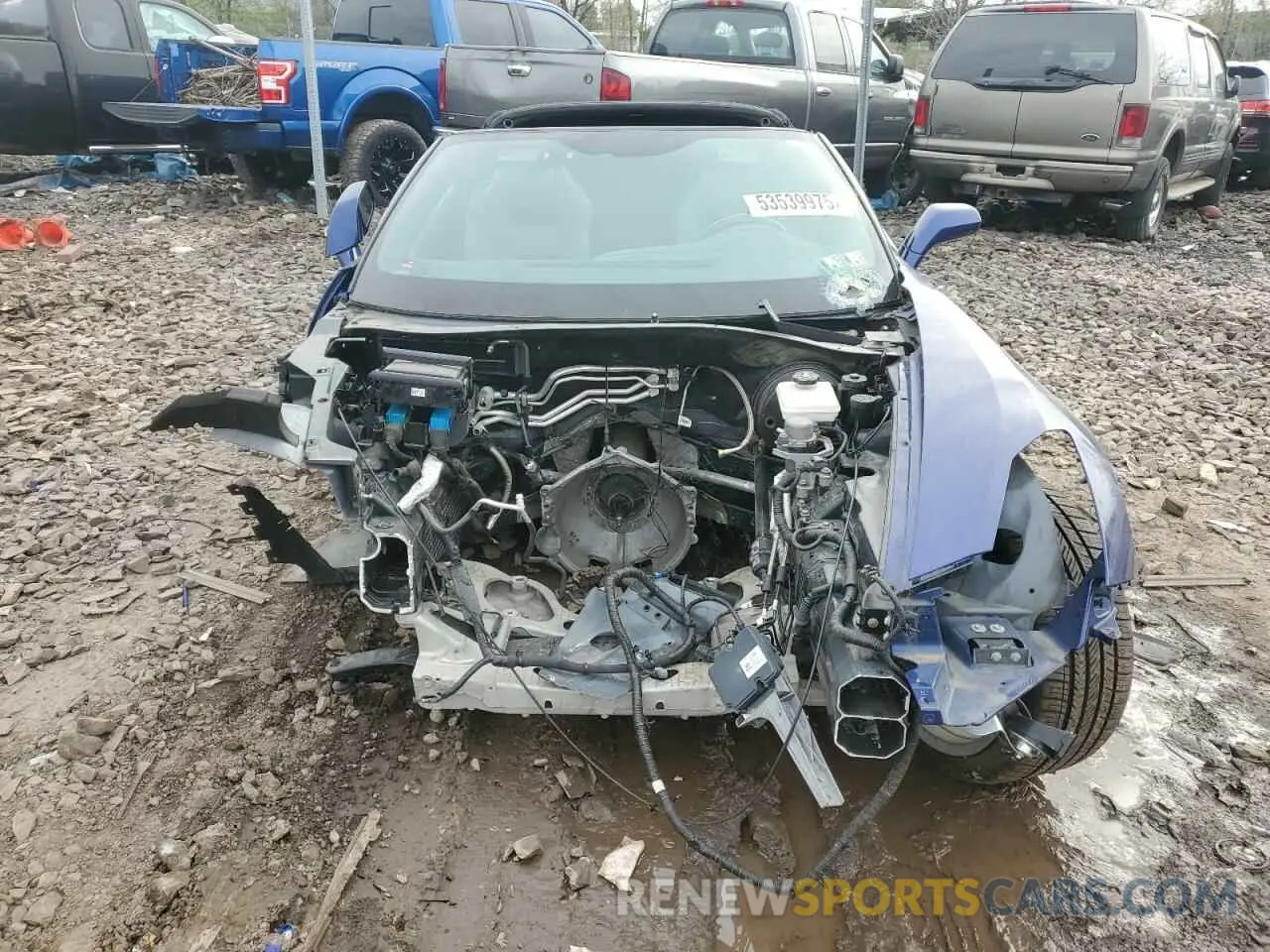 5 Photograph of a damaged car 1G1YA2D79K5107596 CHEVROLET CORVETTE 2019
