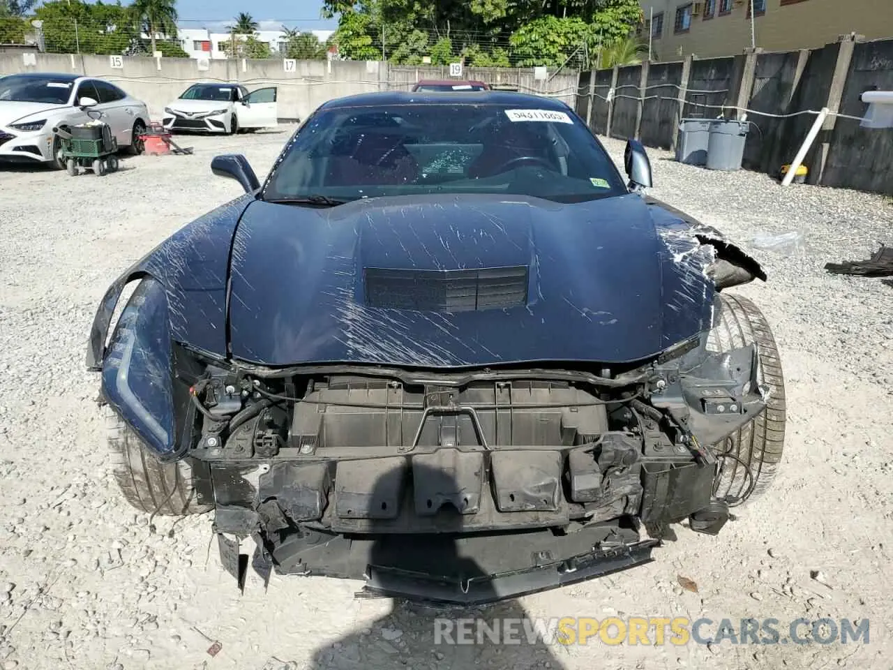 5 Photograph of a damaged car 1G1YB2D71K5114247 CHEVROLET CORVETTE 2019