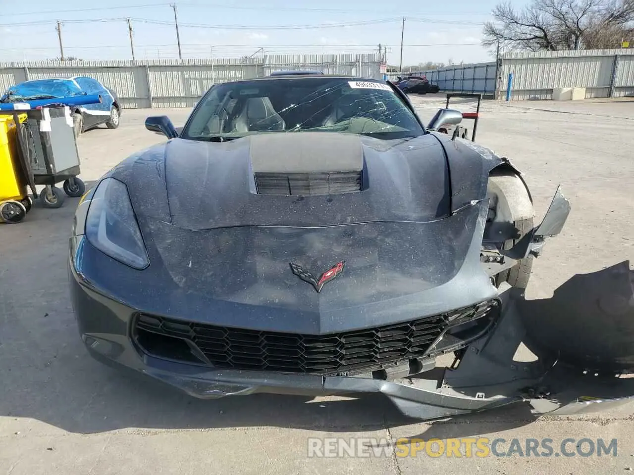 5 Photograph of a damaged car 1G1YB2D72K5110644 CHEVROLET CORVETTE 2019