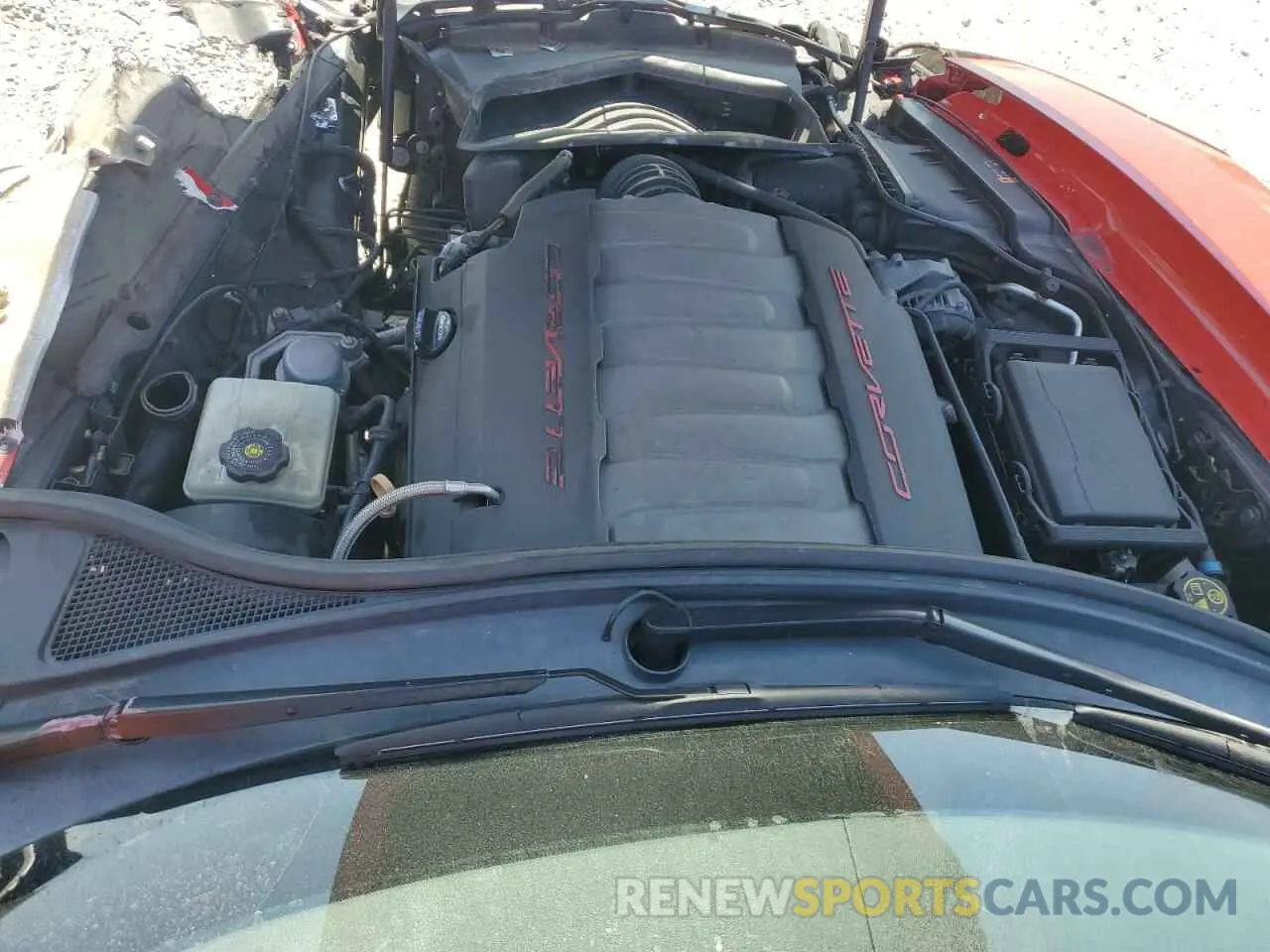 11 Photograph of a damaged car 1G1YB2D72K5121028 CHEVROLET CORVETTE 2019
