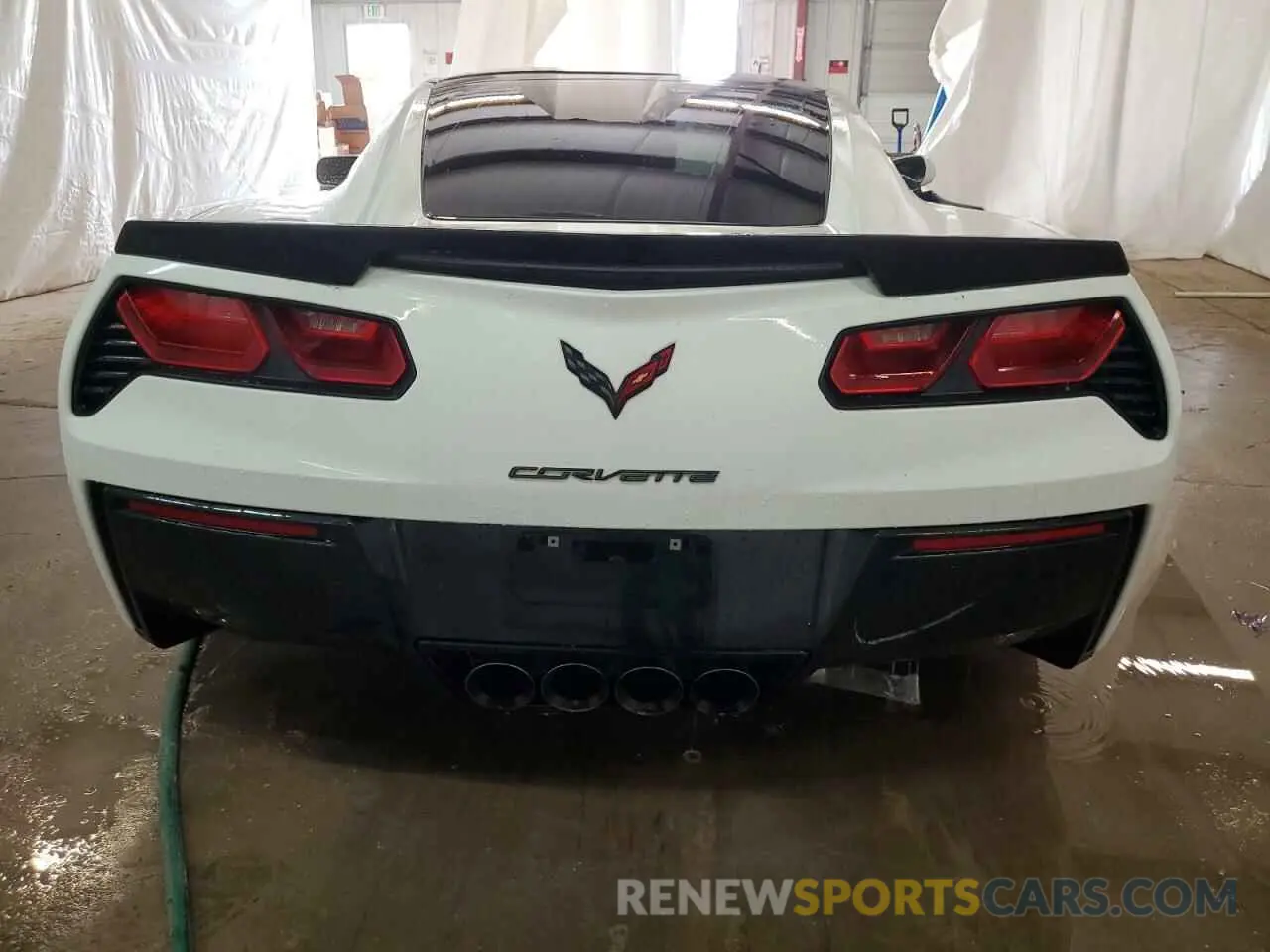 6 Photograph of a damaged car 1G1YB2D72K5124012 CHEVROLET CORVETTE 2019