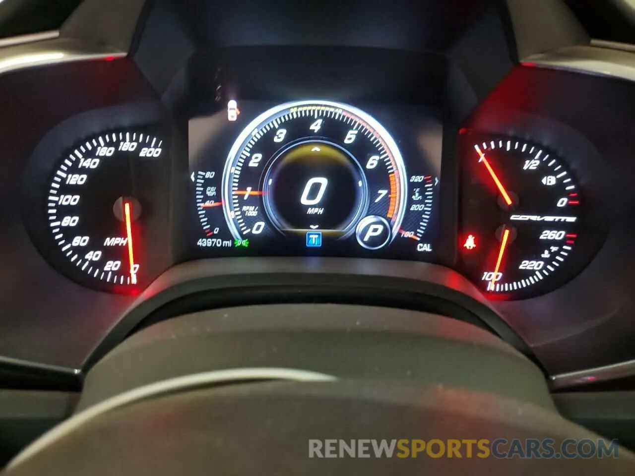 9 Photograph of a damaged car 1G1YB2D72K5124012 CHEVROLET CORVETTE 2019