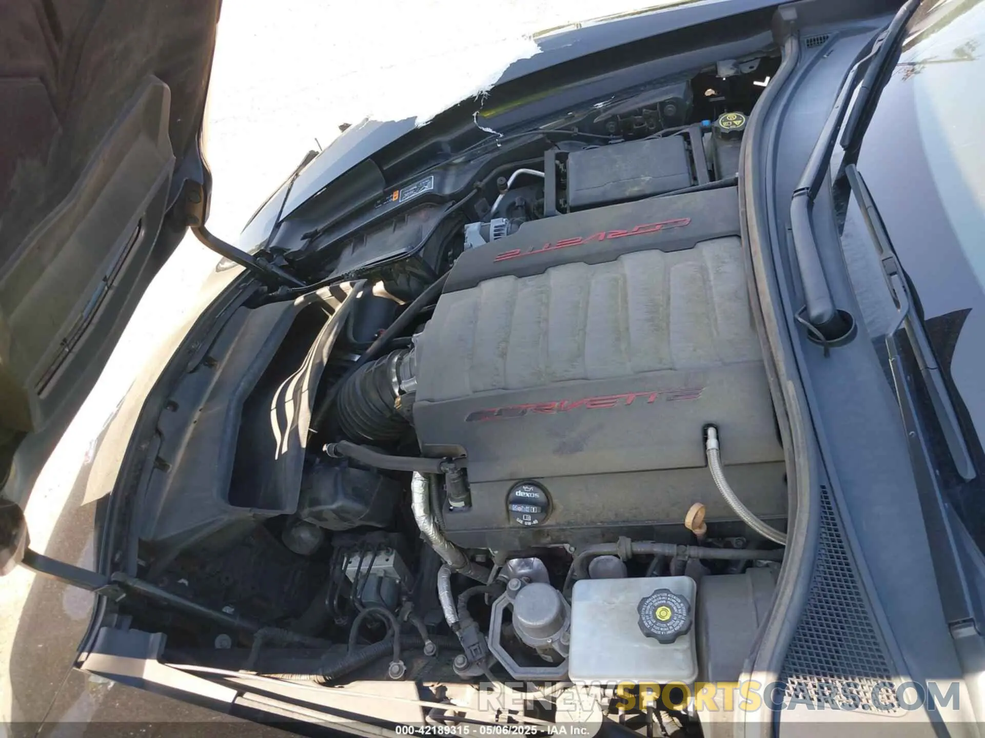 10 Photograph of a damaged car 1G1YB2D73K5118963 CHEVROLET CORVETTE 2019