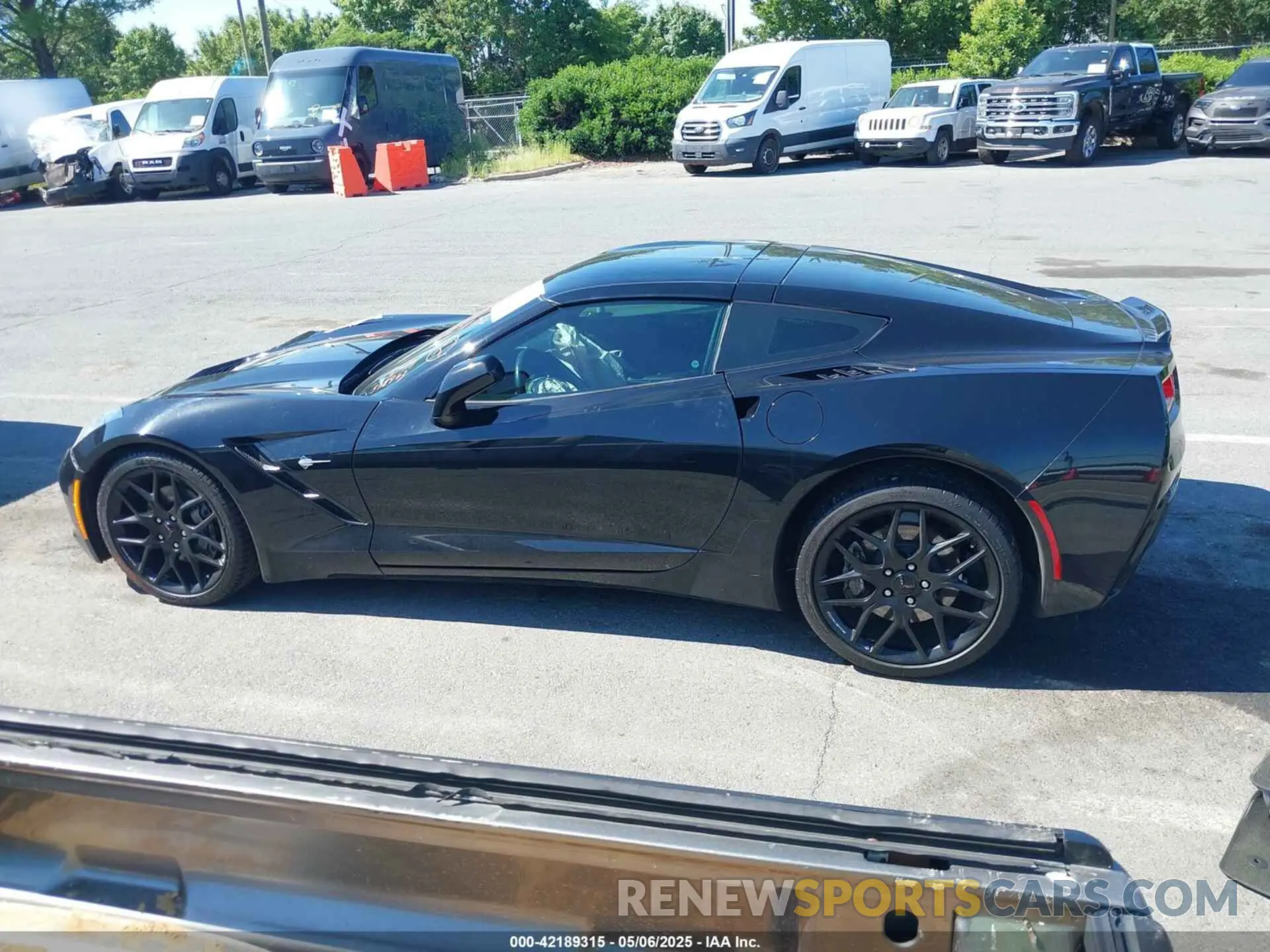 14 Photograph of a damaged car 1G1YB2D73K5118963 CHEVROLET CORVETTE 2019