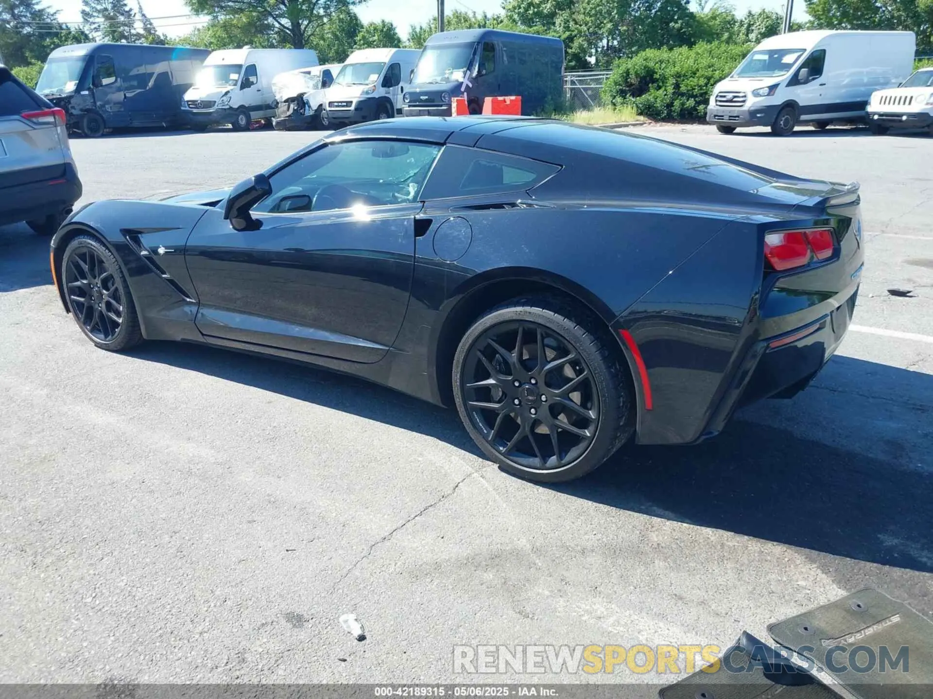 3 Photograph of a damaged car 1G1YB2D73K5118963 CHEVROLET CORVETTE 2019