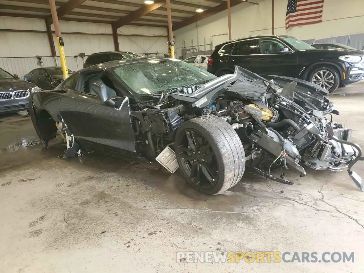 4 Photograph of a damaged car 1G1YB2D74K5124495 CHEVROLET CORVETTE 2019