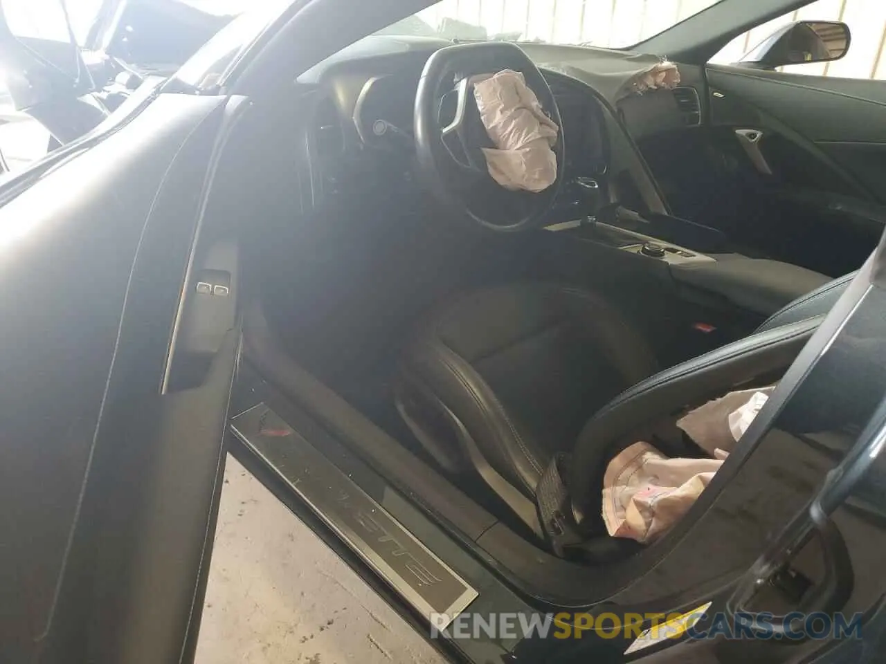 8 Photograph of a damaged car 1G1YB2D74K5124495 CHEVROLET CORVETTE 2019