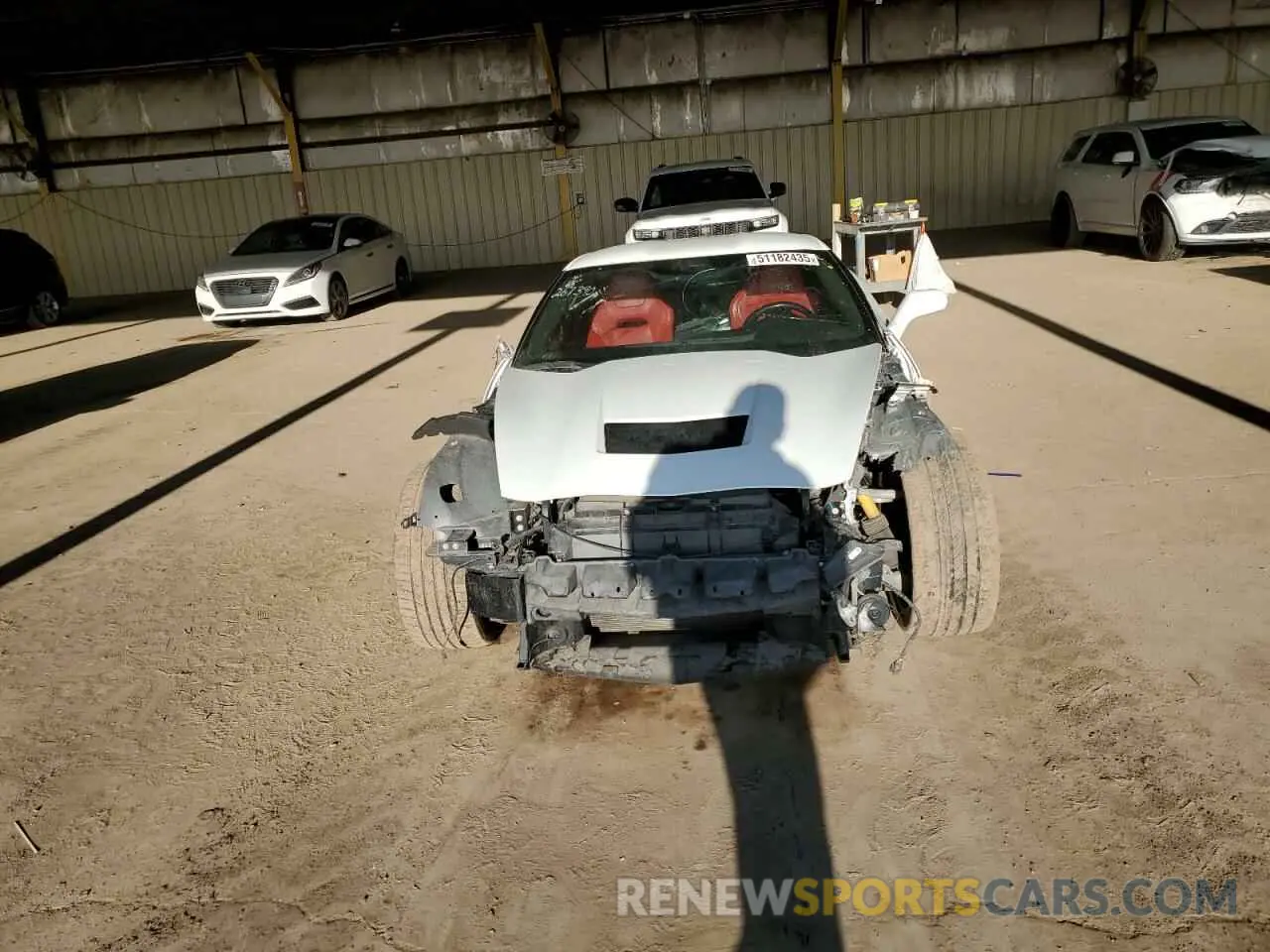 5 Photograph of a damaged car 1G1YB2D75K5100805 CHEVROLET CORVETTE 2019
