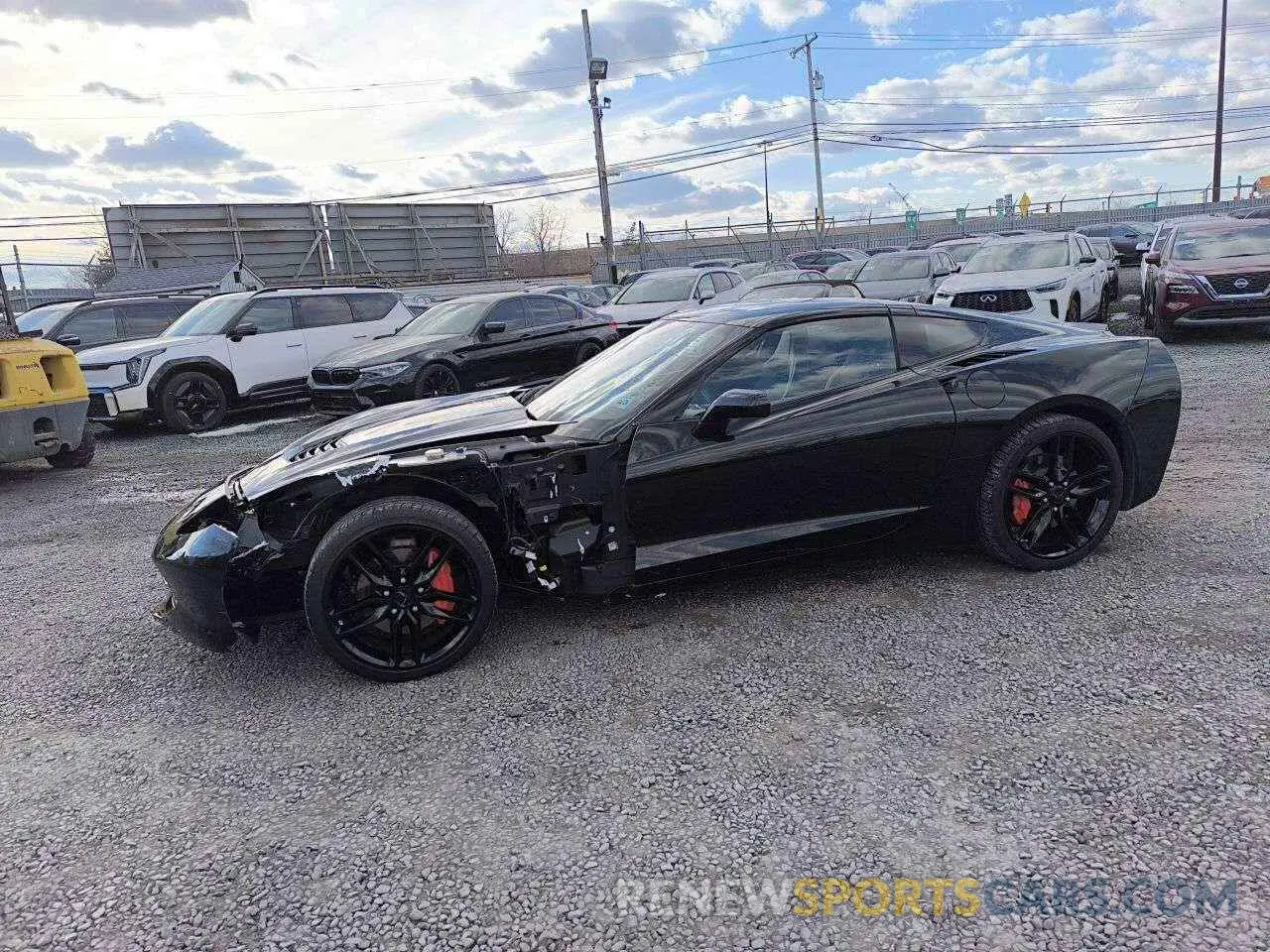 13 Photograph of a damaged car 1G1YB2D75K5109066 CHEVROLET CORVETTE 2019