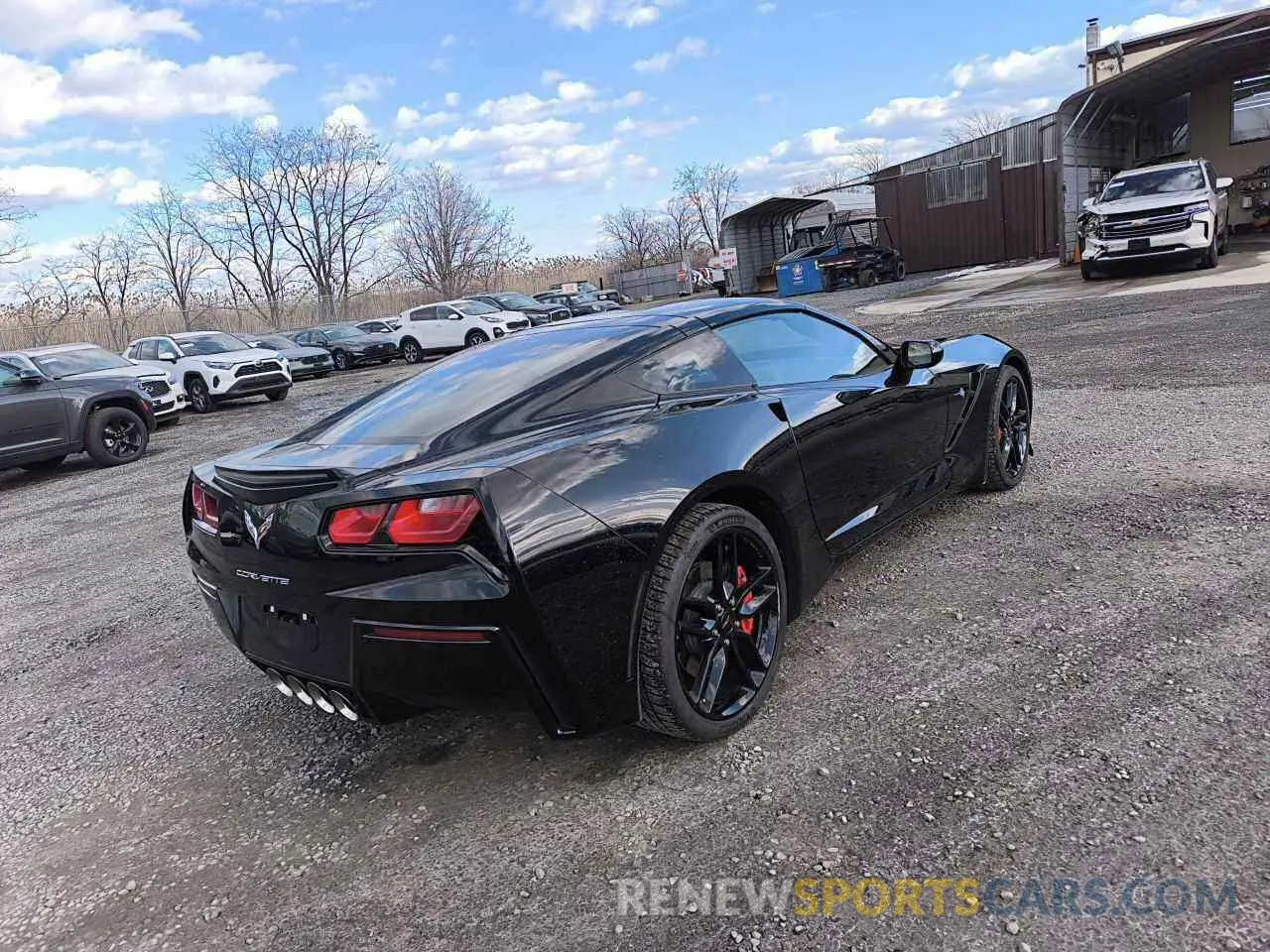 4 Photograph of a damaged car 1G1YB2D75K5109066 CHEVROLET CORVETTE 2019