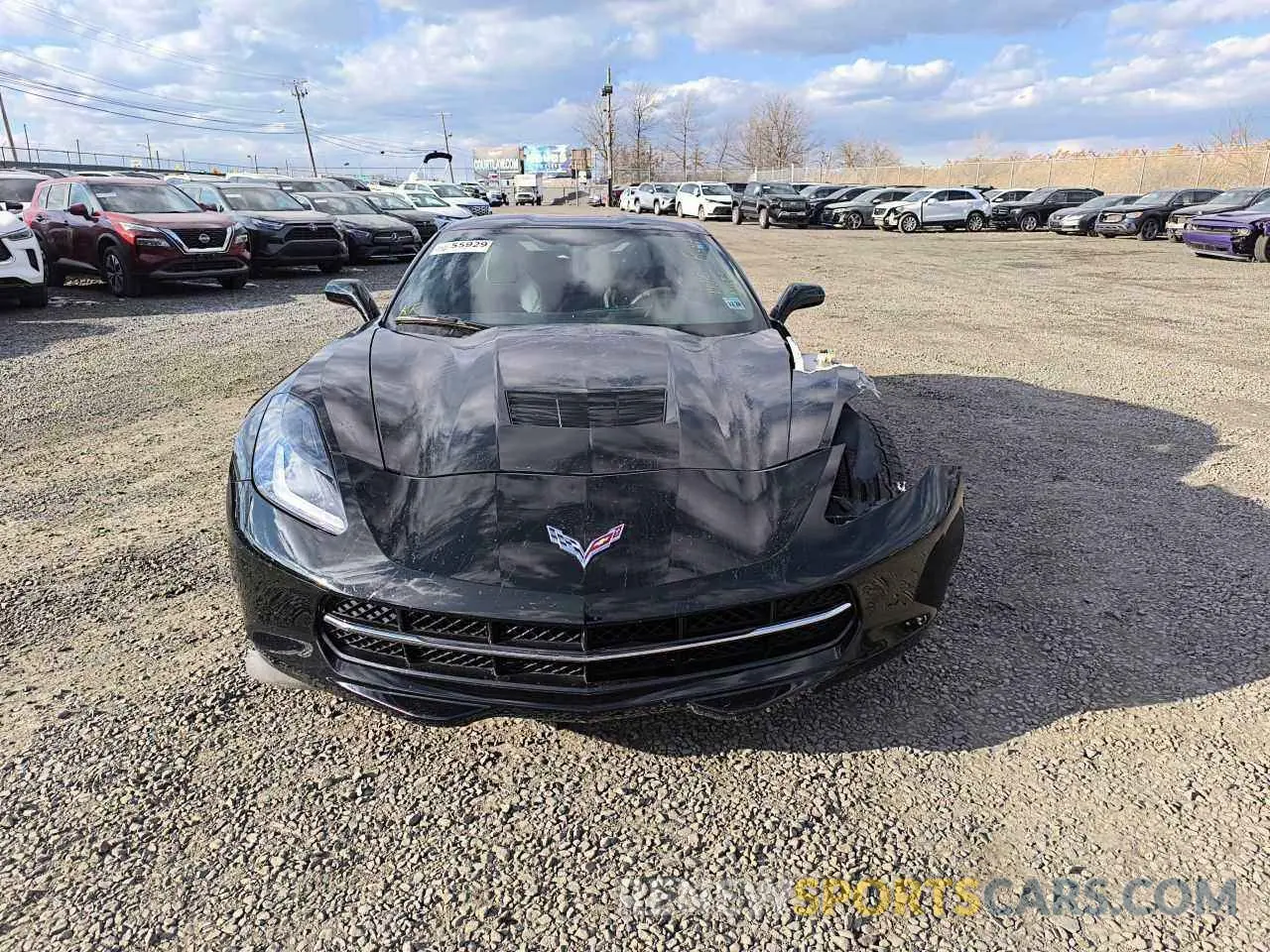 5 Photograph of a damaged car 1G1YB2D75K5109066 CHEVROLET CORVETTE 2019