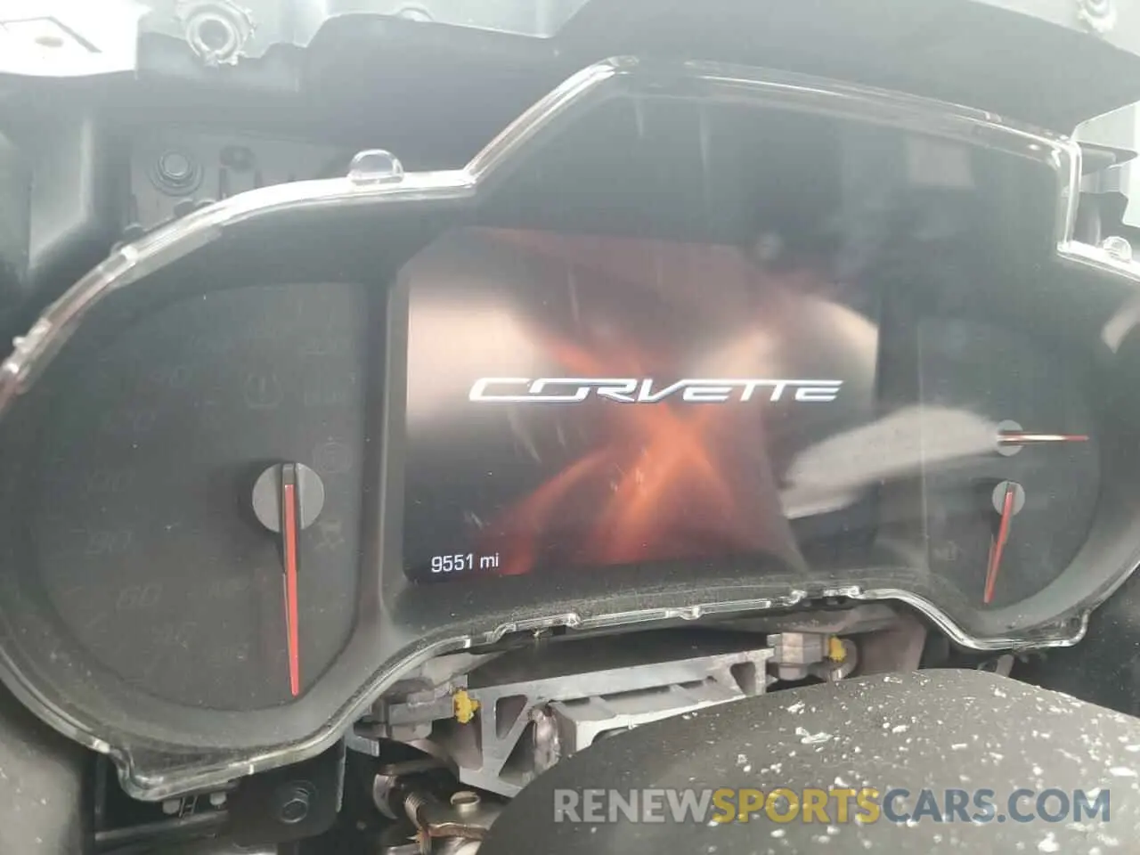 9 Photograph of a damaged car 1G1YB2D76K5105544 CHEVROLET CORVETTE 2019