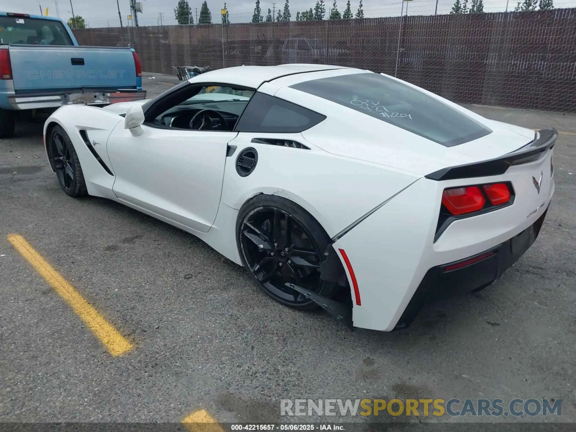 3 Photograph of a damaged car 1G1YB2D76K5112204 CHEVROLET CORVETTE 2019