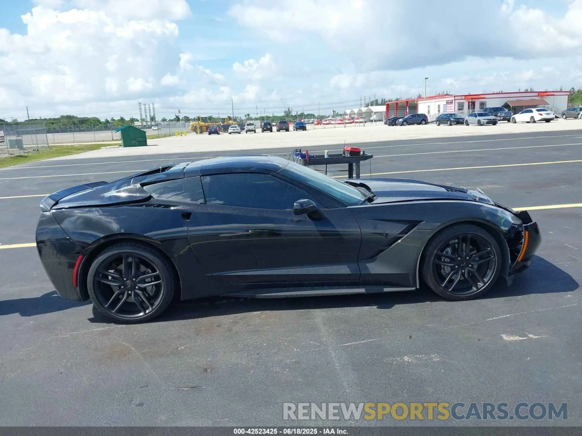13 Photograph of a damaged car 1G1YB2D78K5105612 CHEVROLET CORVETTE 2019