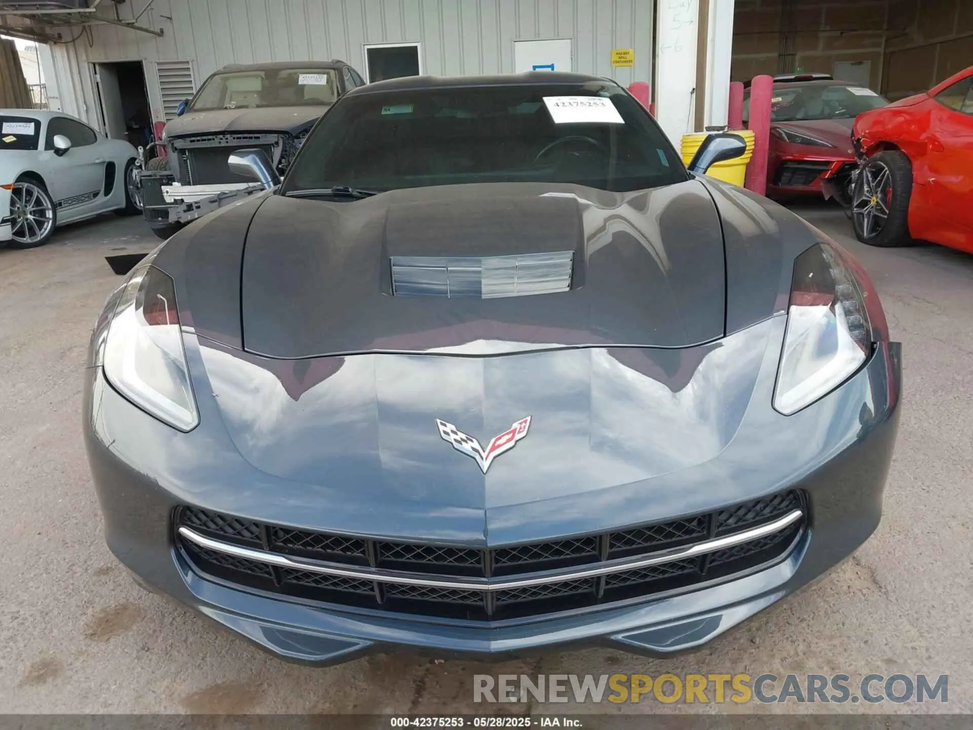 12 Photograph of a damaged car 1G1YB2D78K5108705 CHEVROLET CORVETTE 2019