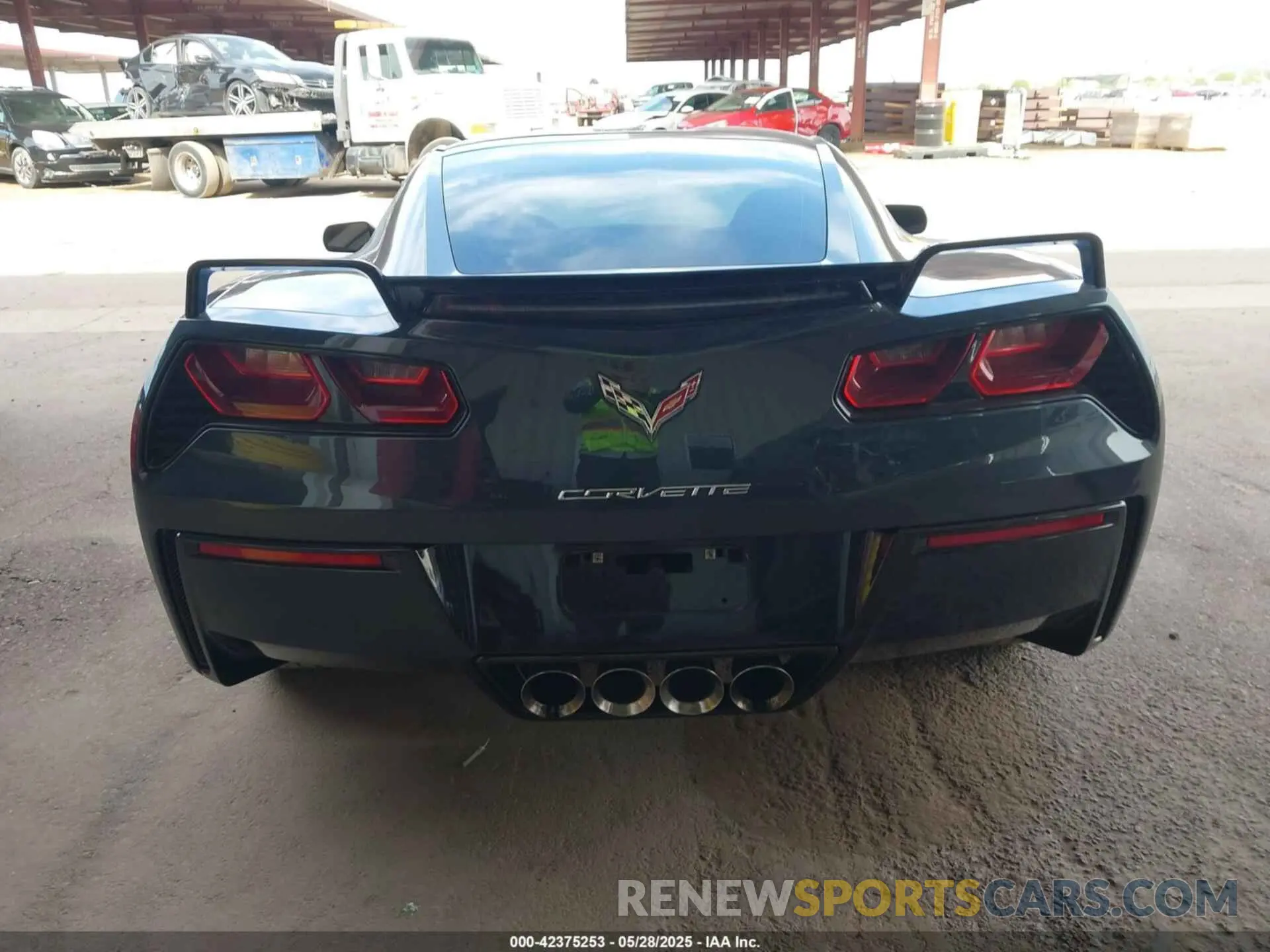 16 Photograph of a damaged car 1G1YB2D78K5108705 CHEVROLET CORVETTE 2019