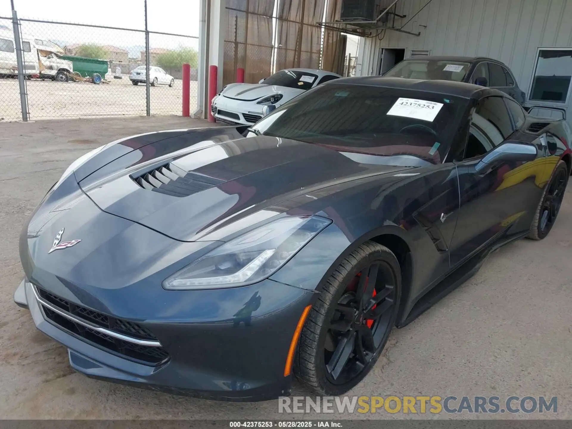 6 Photograph of a damaged car 1G1YB2D78K5108705 CHEVROLET CORVETTE 2019