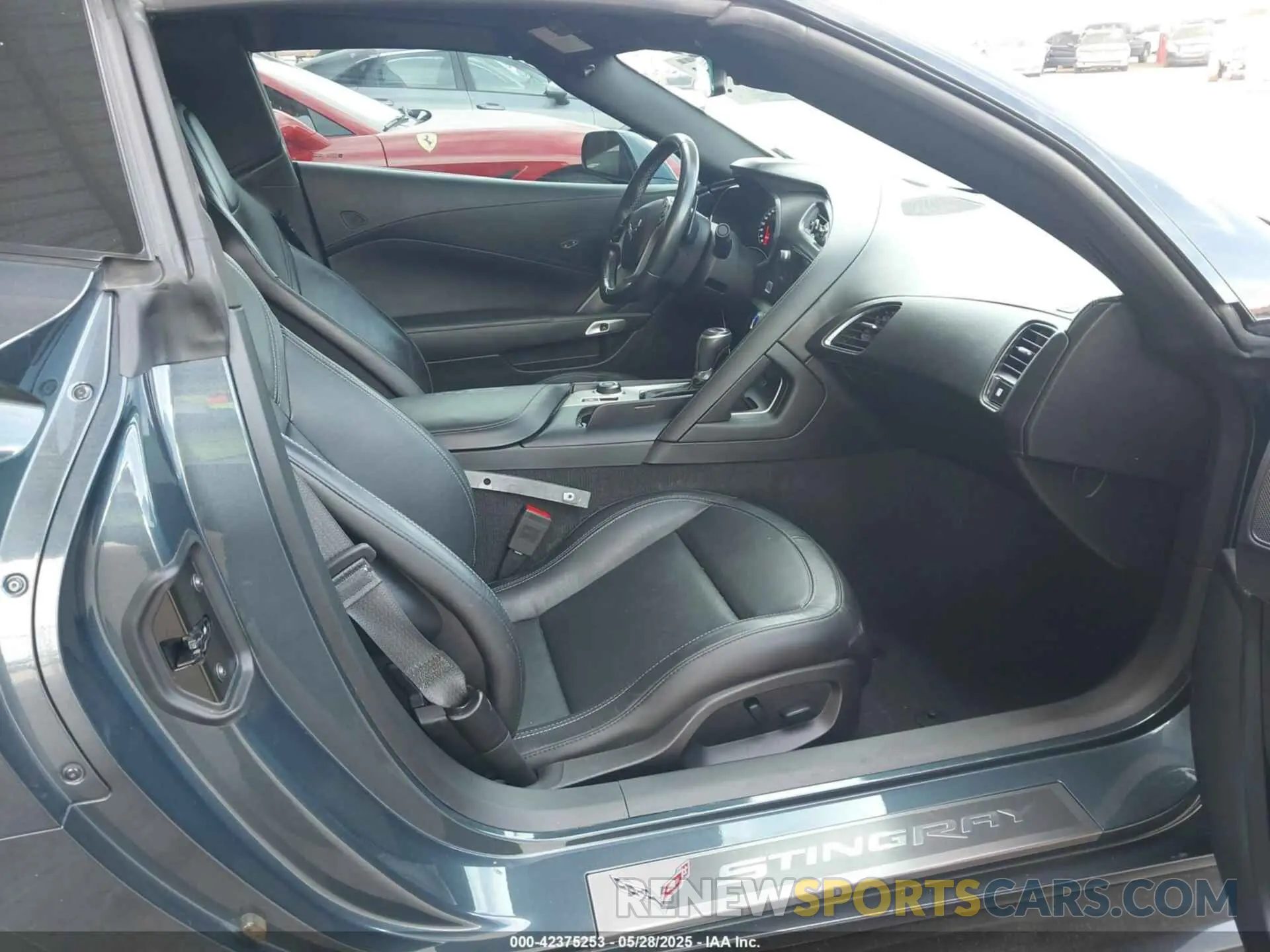 8 Photograph of a damaged car 1G1YB2D78K5108705 CHEVROLET CORVETTE 2019