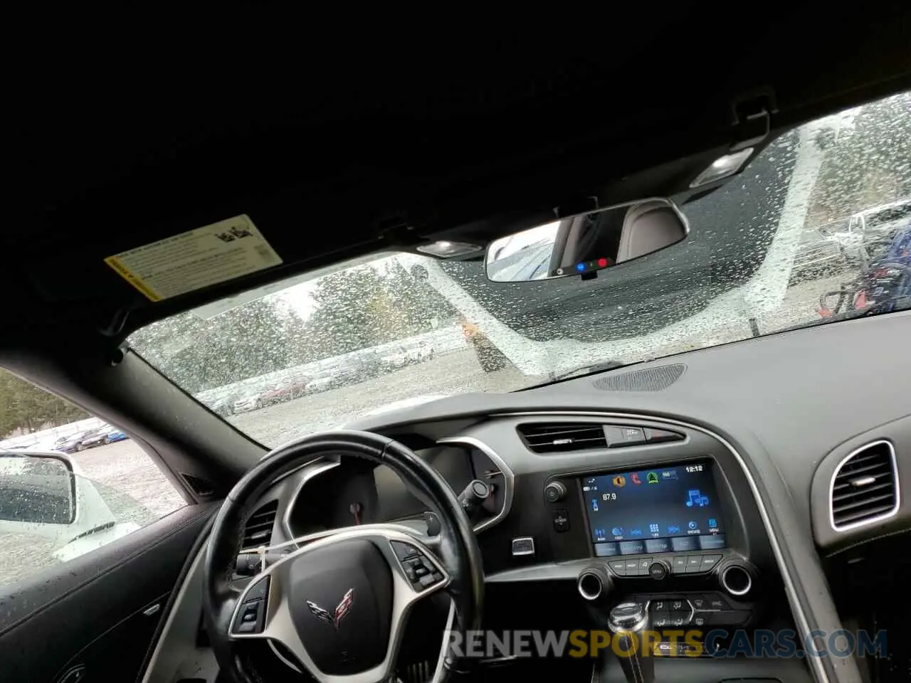 8 Photograph of a damaged car 1G1YB2D78K5116111 CHEVROLET CORVETTE 2019