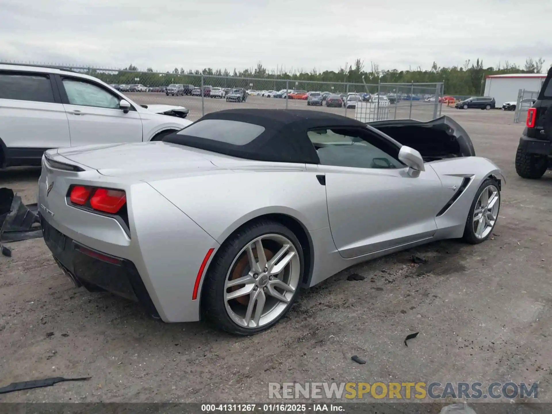 4 Photograph of a damaged car 1G1YB3D72K5113016 CHEVROLET CORVETTE 2019