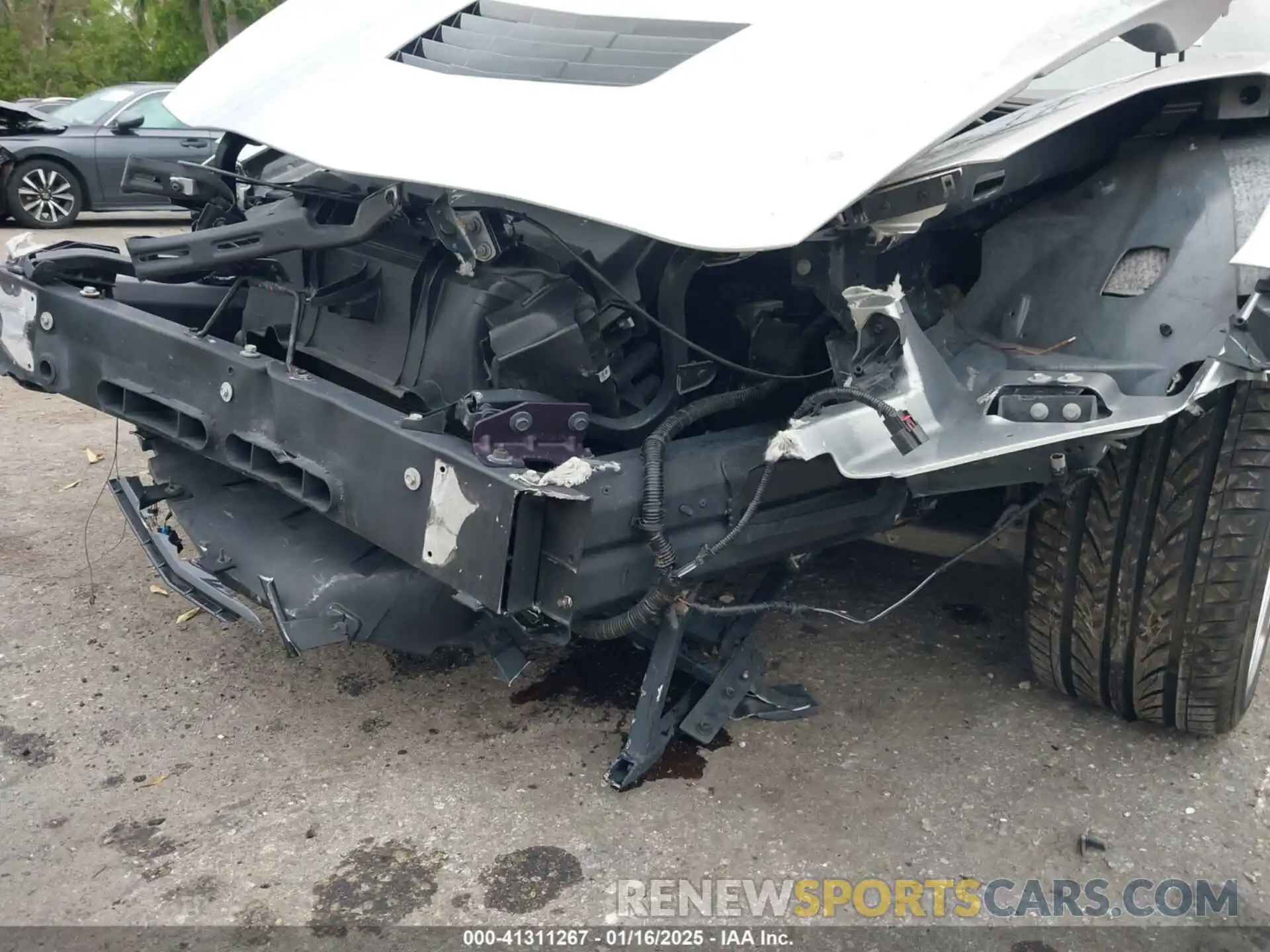 6 Photograph of a damaged car 1G1YB3D72K5113016 CHEVROLET CORVETTE 2019