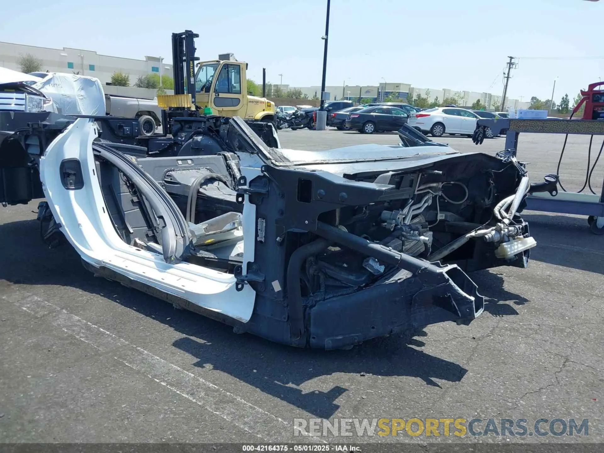 1 Photograph of a damaged car 1G1YD2D70K5115061 CHEVROLET CORVETTE 2019