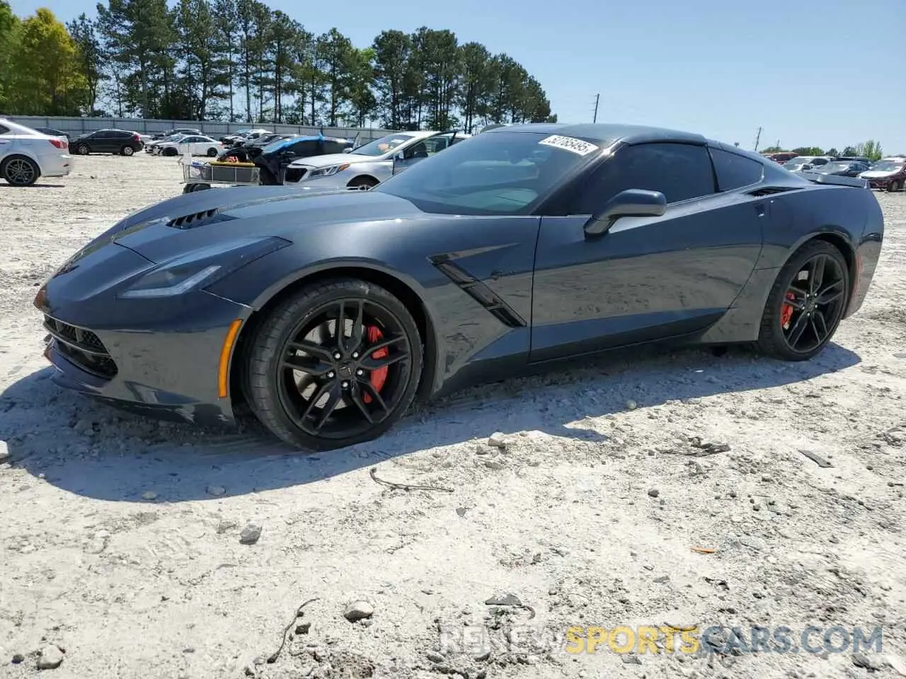 1 Photograph of a damaged car 1G1YH2D73K5110506 CHEVROLET CORVETTE 2019