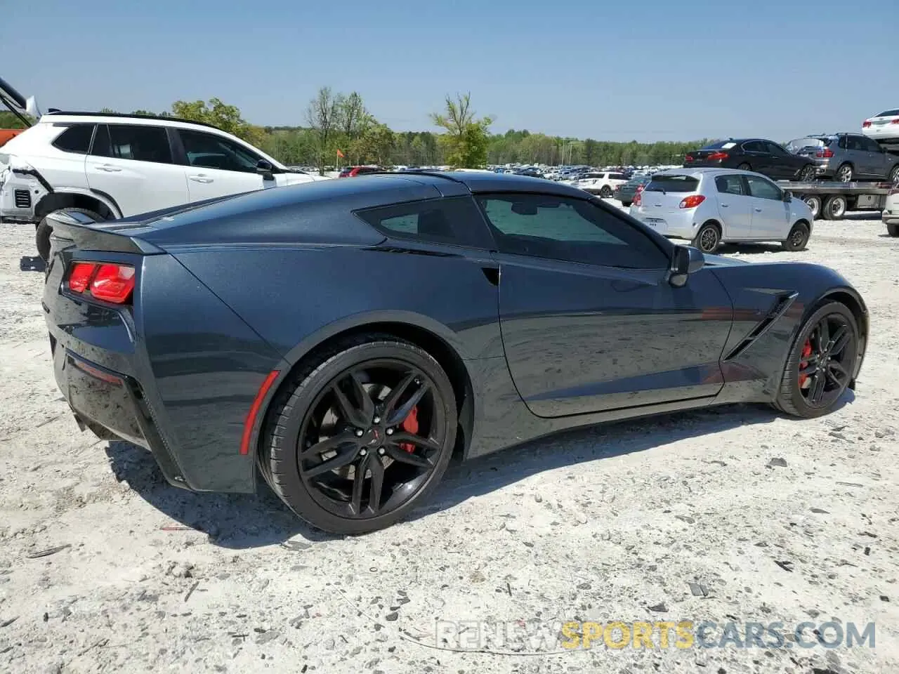 3 Photograph of a damaged car 1G1YH2D73K5110506 CHEVROLET CORVETTE 2019