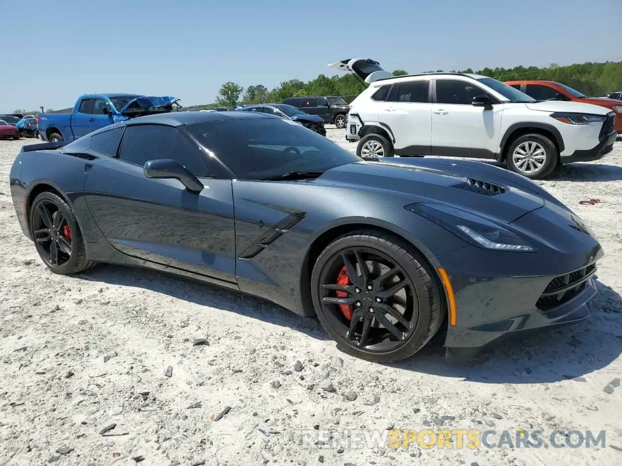 4 Photograph of a damaged car 1G1YH2D73K5110506 CHEVROLET CORVETTE 2019