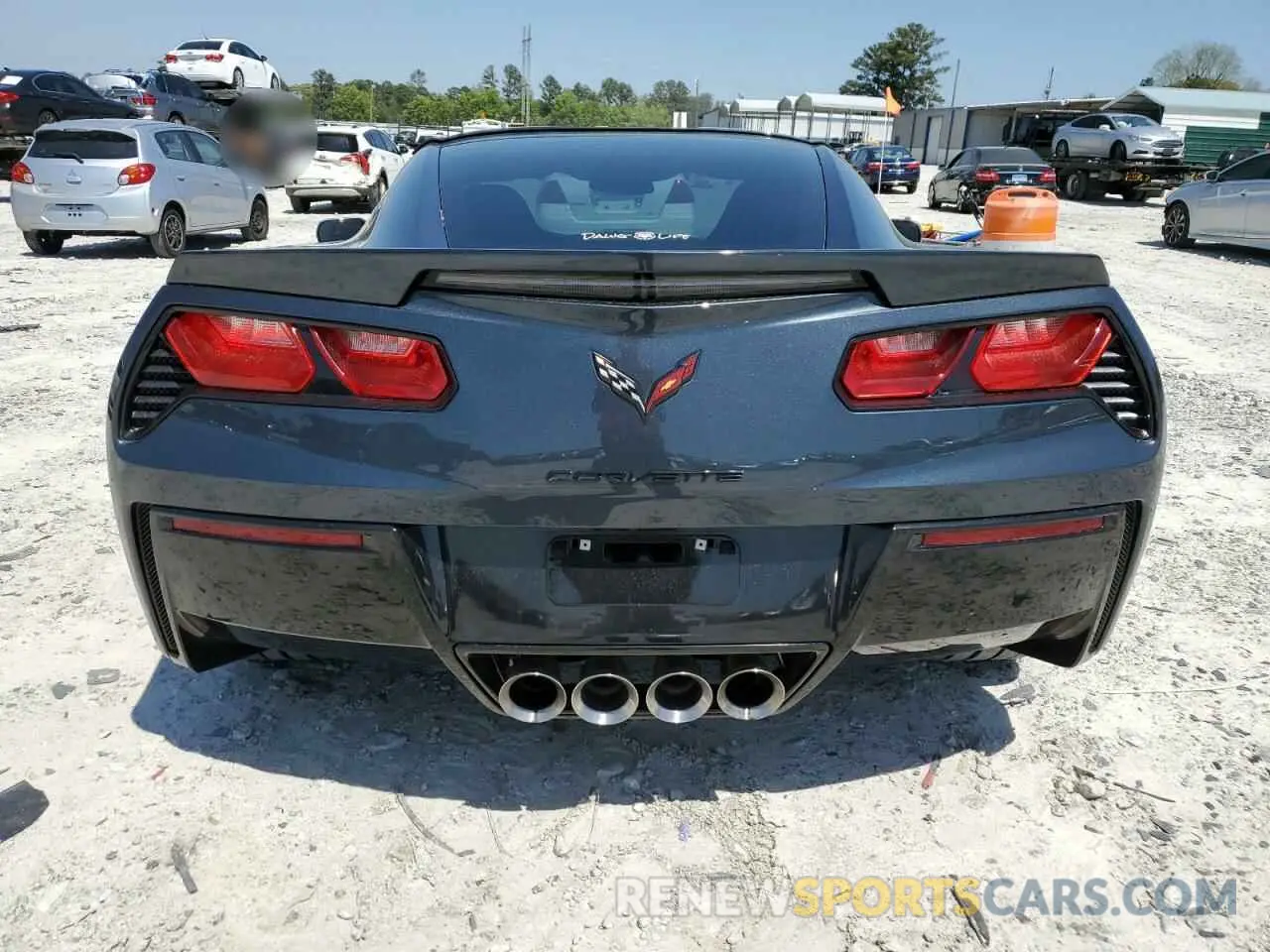 6 Photograph of a damaged car 1G1YH2D73K5110506 CHEVROLET CORVETTE 2019