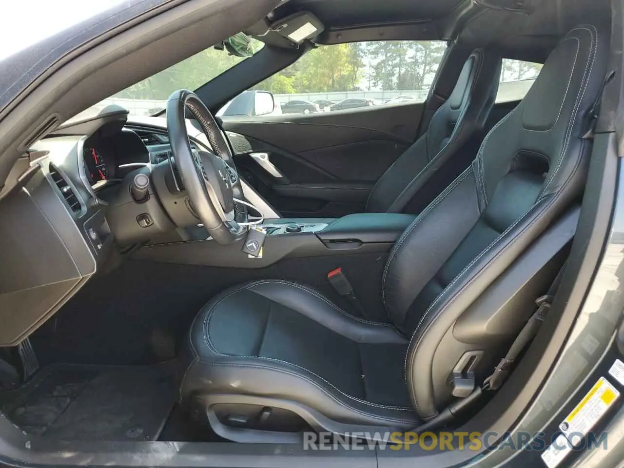 7 Photograph of a damaged car 1G1YH2D73K5110506 CHEVROLET CORVETTE 2019