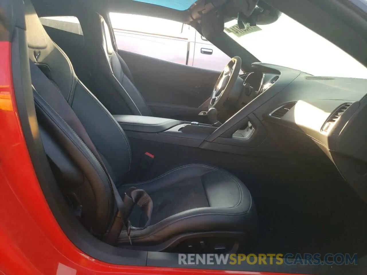 10 Photograph of a damaged car 1G1YL2D73K5104283 CHEVROLET CORVETTE 2019