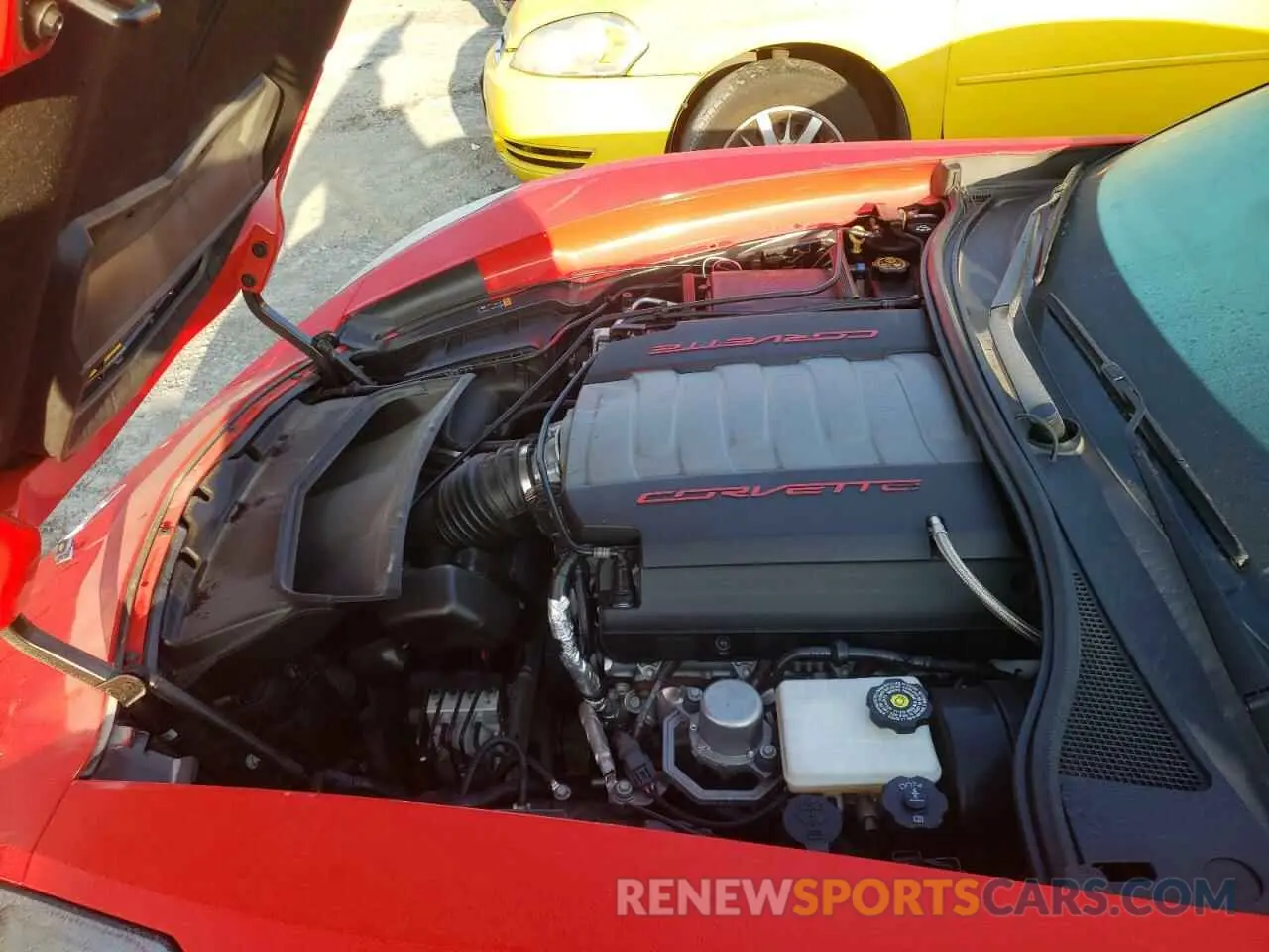 11 Photograph of a damaged car 1G1YL2D73K5104283 CHEVROLET CORVETTE 2019