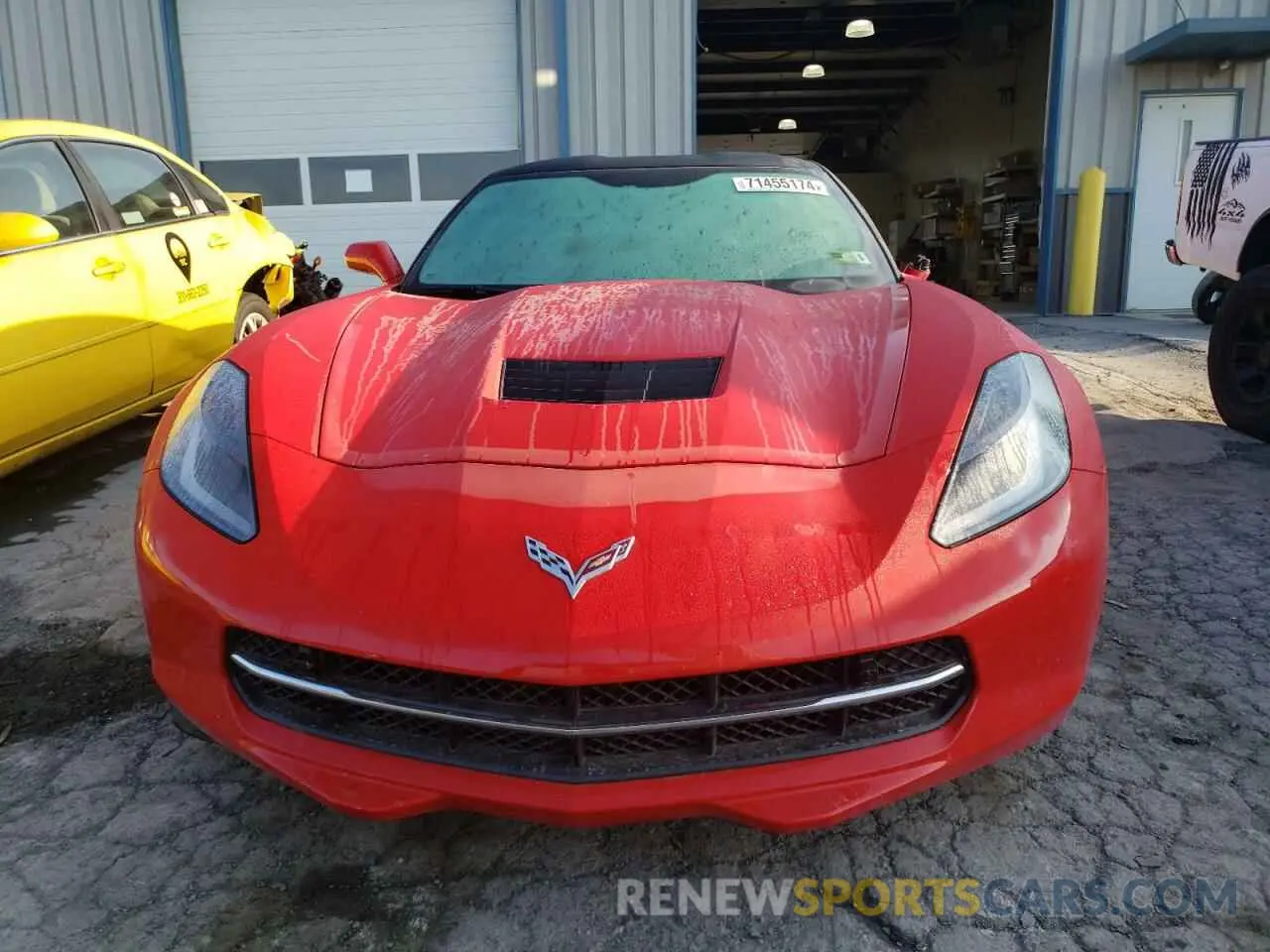 5 Photograph of a damaged car 1G1YL2D73K5104283 CHEVROLET CORVETTE 2019