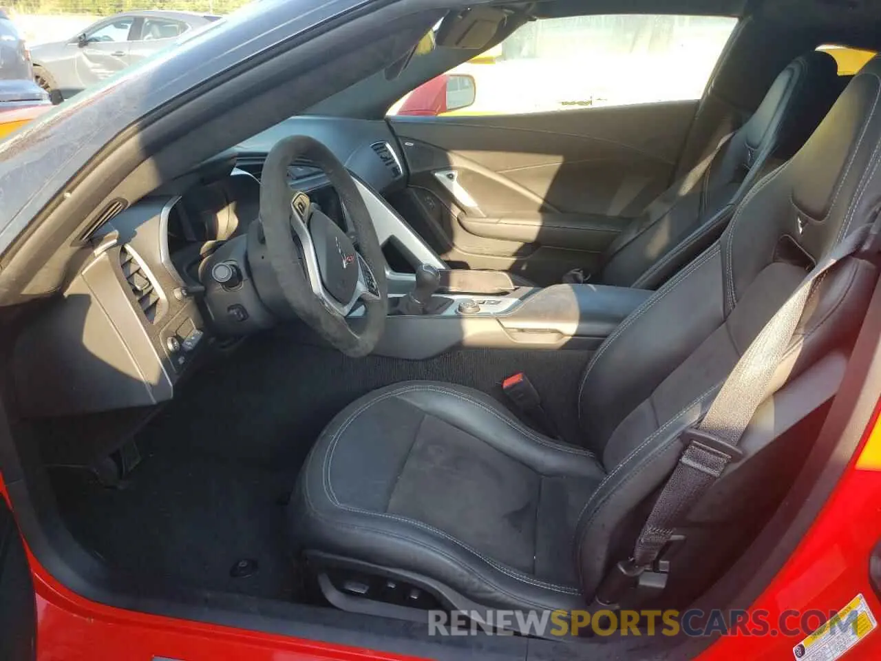 7 Photograph of a damaged car 1G1YL2D73K5104283 CHEVROLET CORVETTE 2019