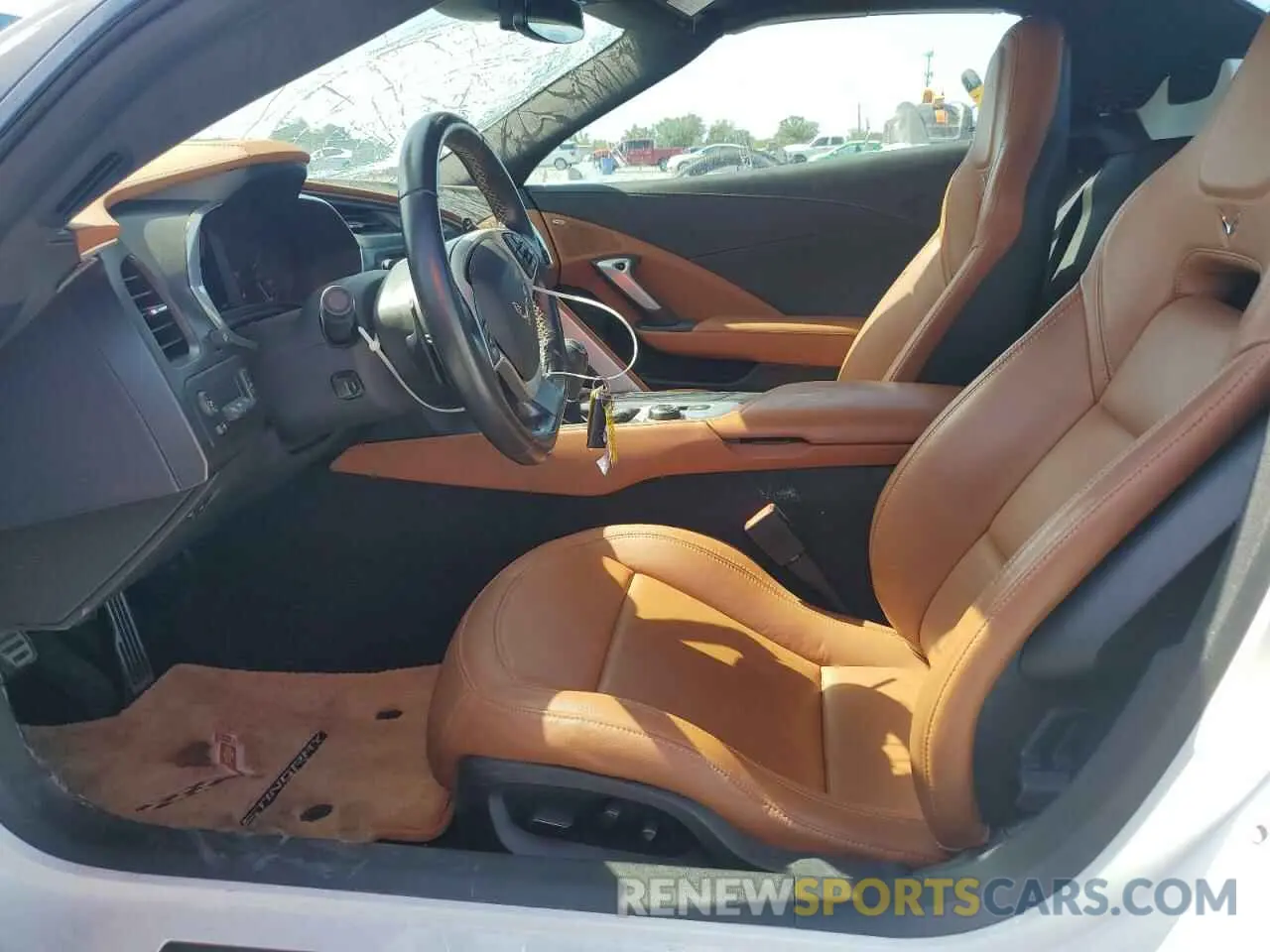 7 Photograph of a damaged car 1G1YL3D77K5114837 CHEVROLET CORVETTE 2019