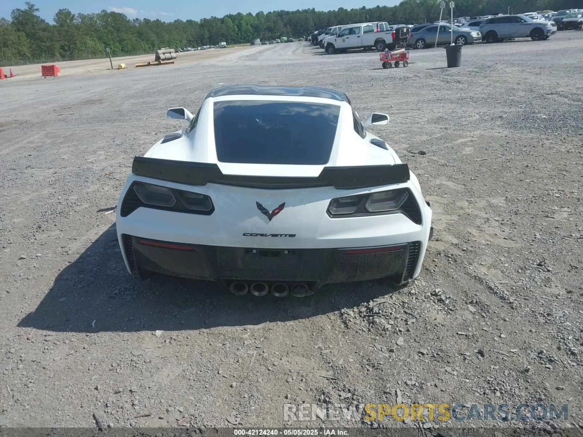 15 Photograph of a damaged car 1G1YP2D60K5602260 CHEVROLET CORVETTE 2019