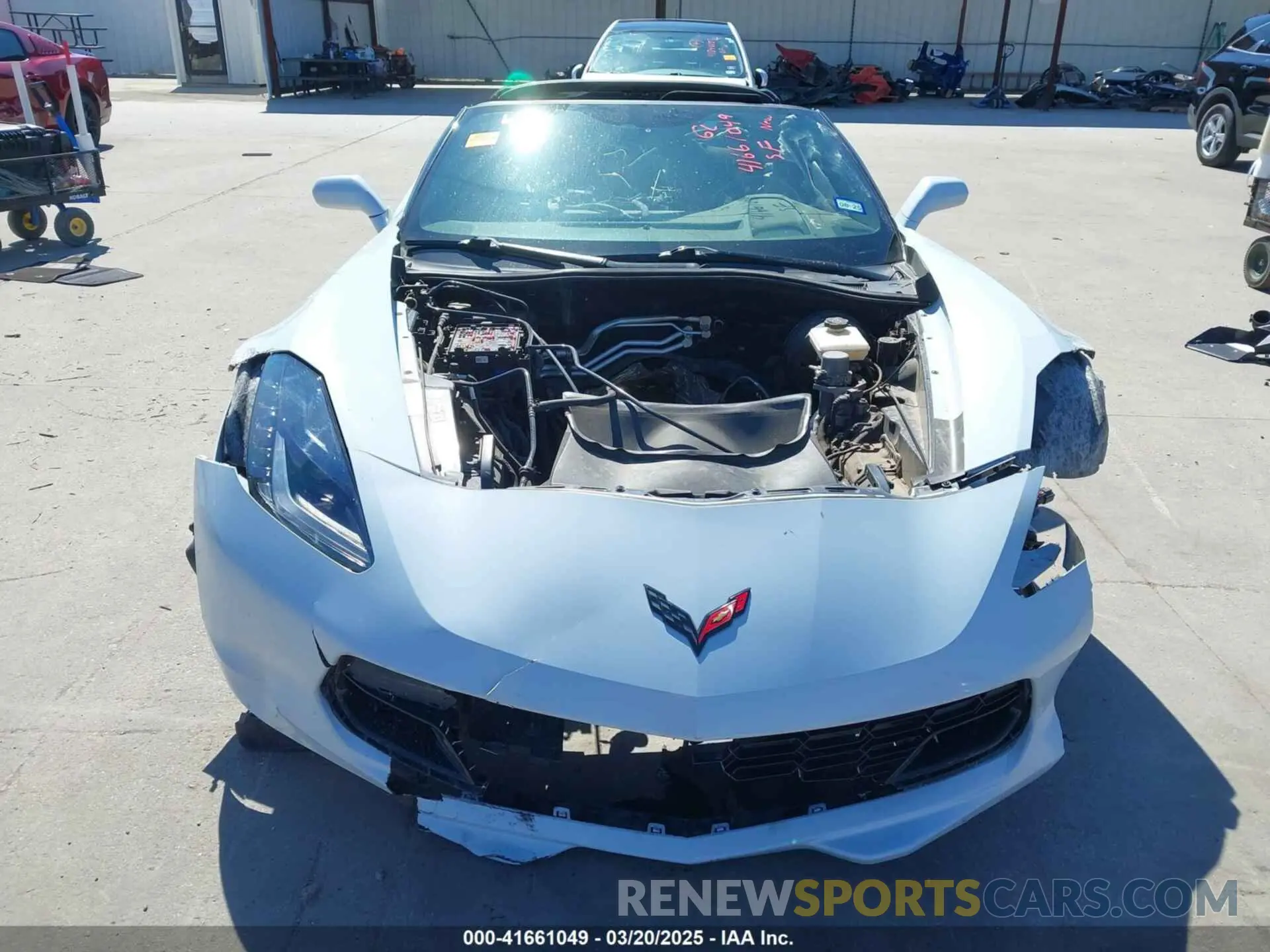 12 Photograph of a damaged car 1G1YP2D61K5600520 CHEVROLET CORVETTE 2019