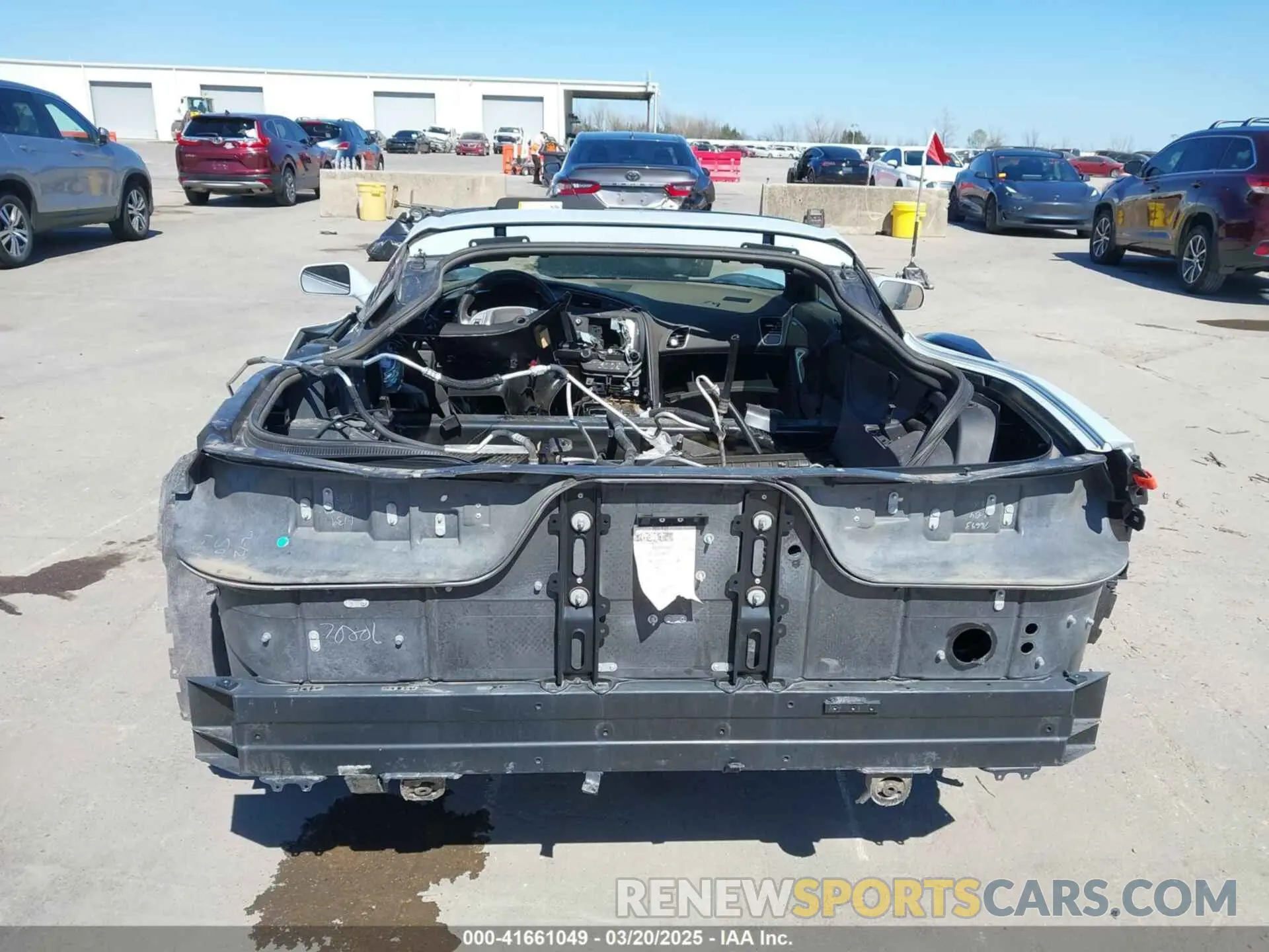 16 Photograph of a damaged car 1G1YP2D61K5600520 CHEVROLET CORVETTE 2019