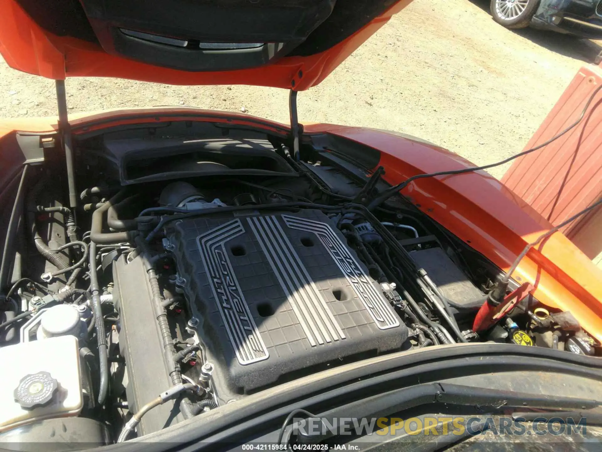10 Photograph of a damaged car 1G1YP3D63K5606115 CHEVROLET CORVETTE 2019