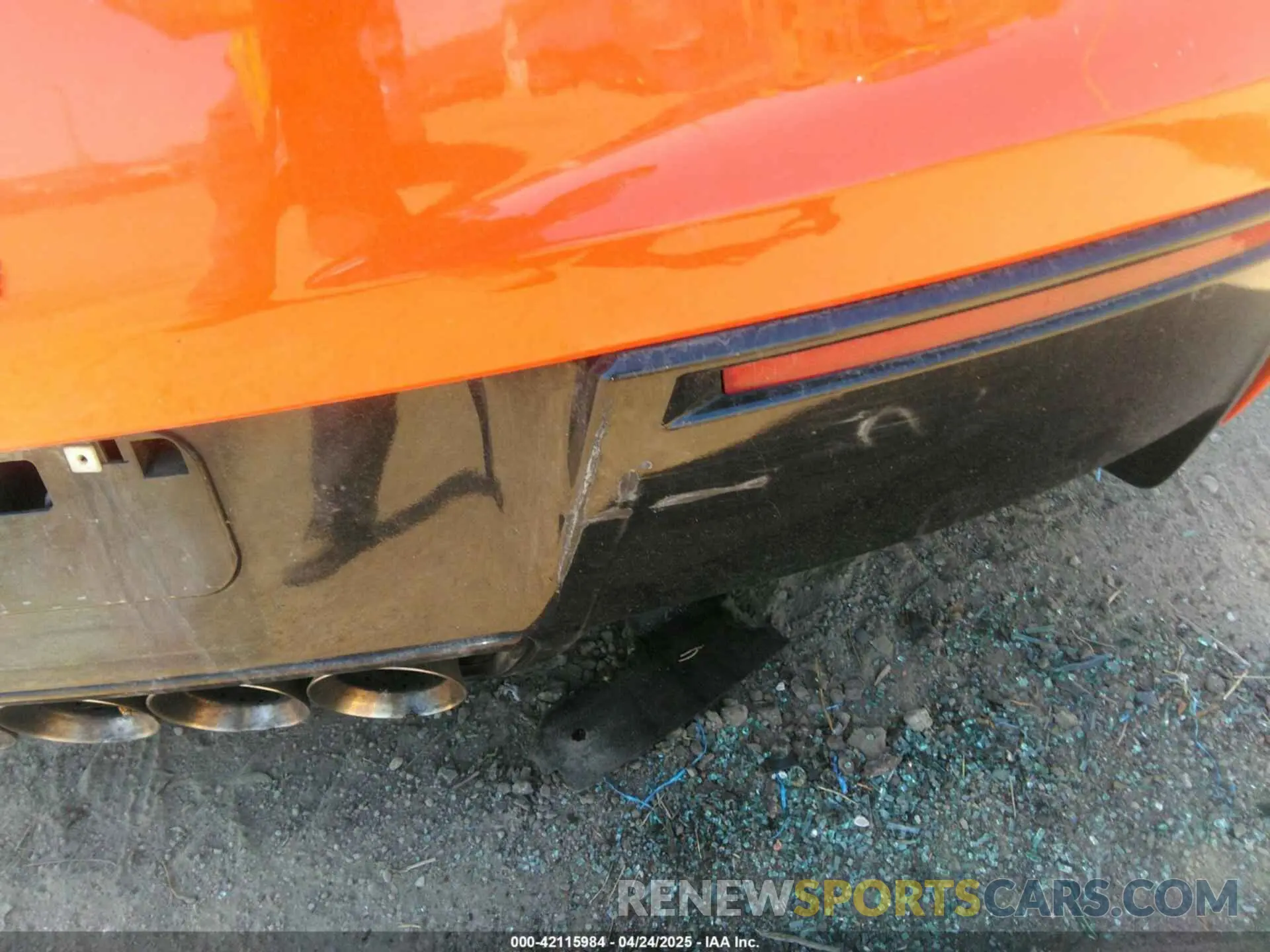 16 Photograph of a damaged car 1G1YP3D63K5606115 CHEVROLET CORVETTE 2019