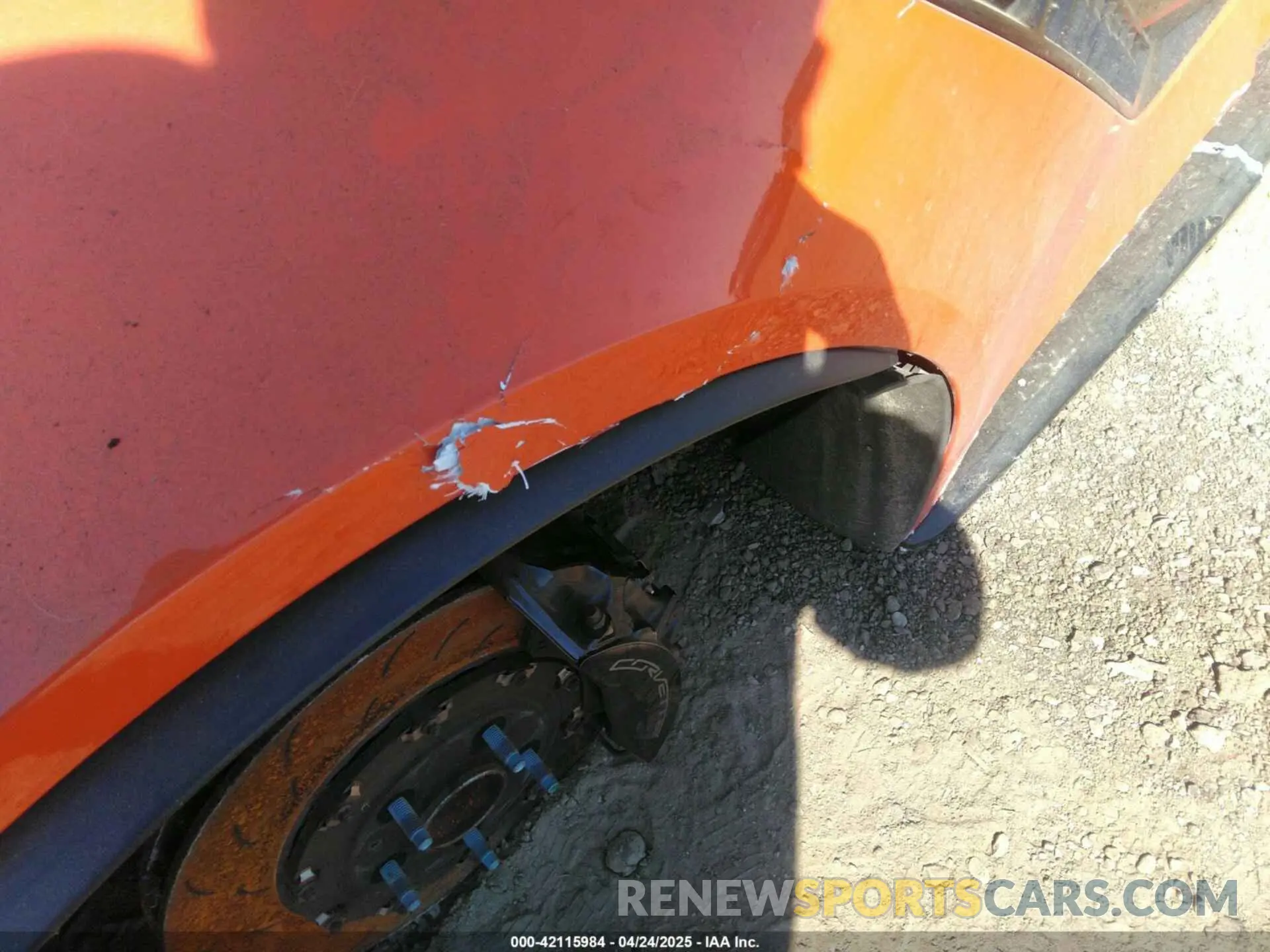 17 Photograph of a damaged car 1G1YP3D63K5606115 CHEVROLET CORVETTE 2019