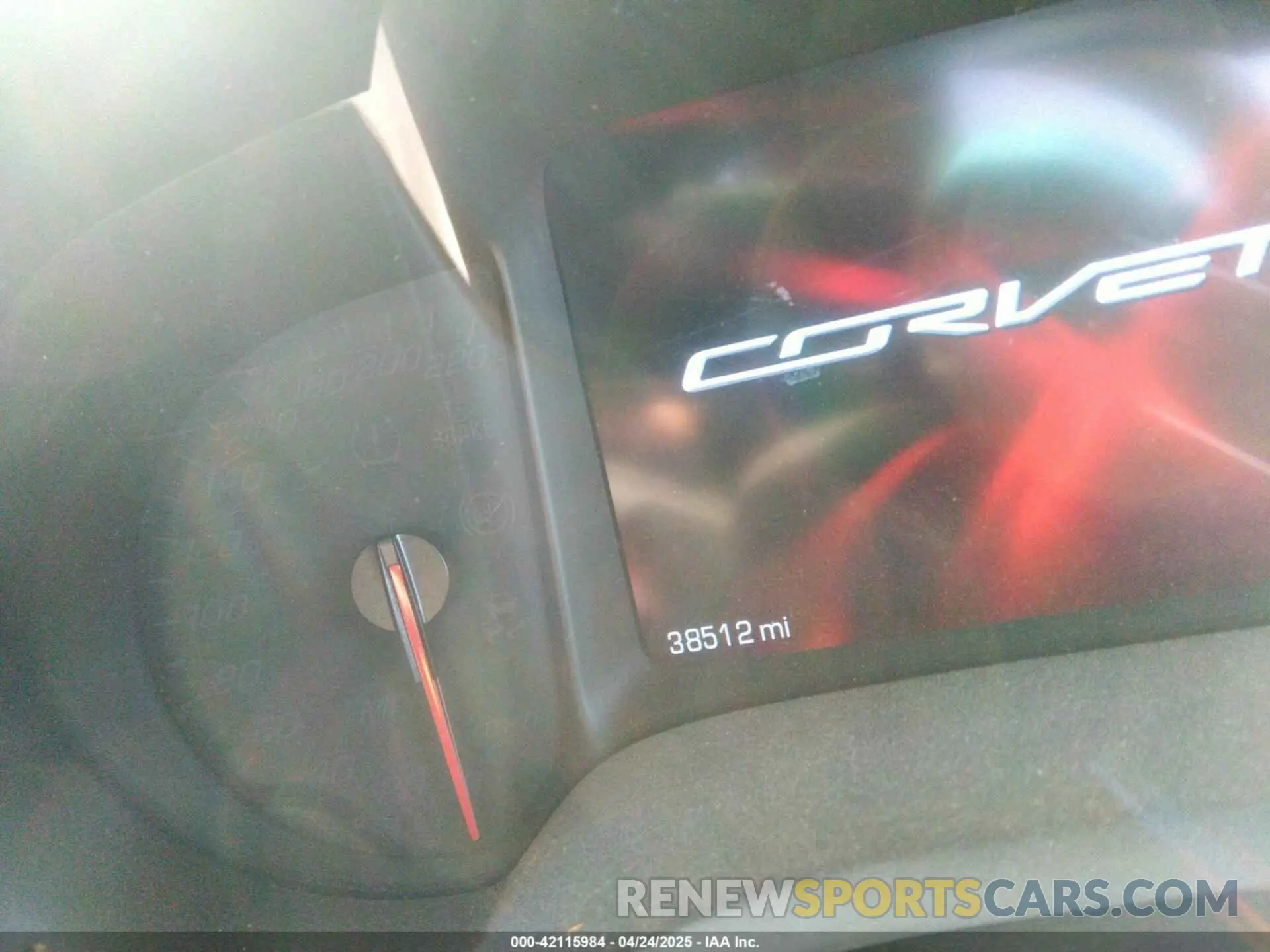 7 Photograph of a damaged car 1G1YP3D63K5606115 CHEVROLET CORVETTE 2019